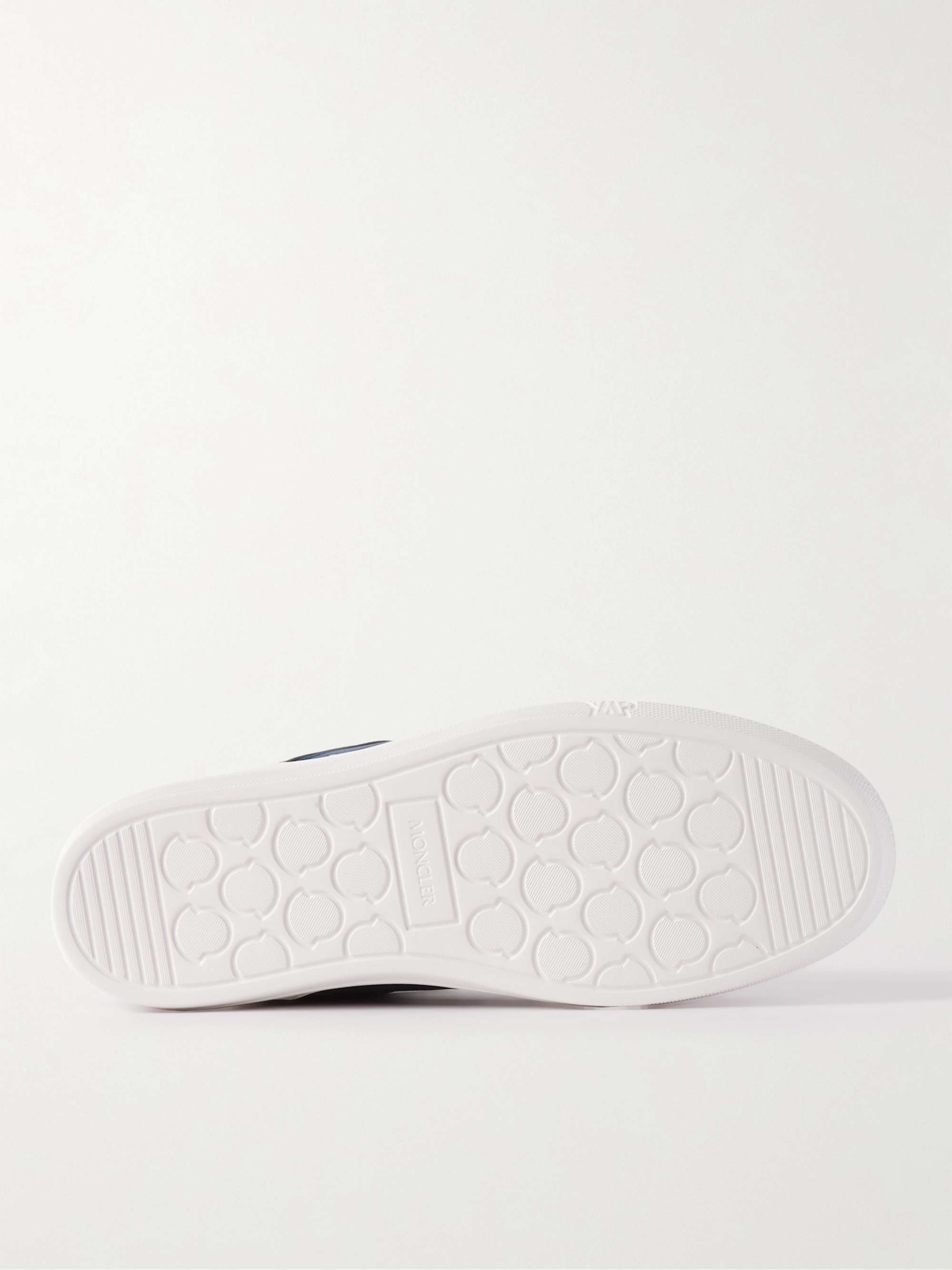 MONCLER Neue York Leather and Suede Sneakers