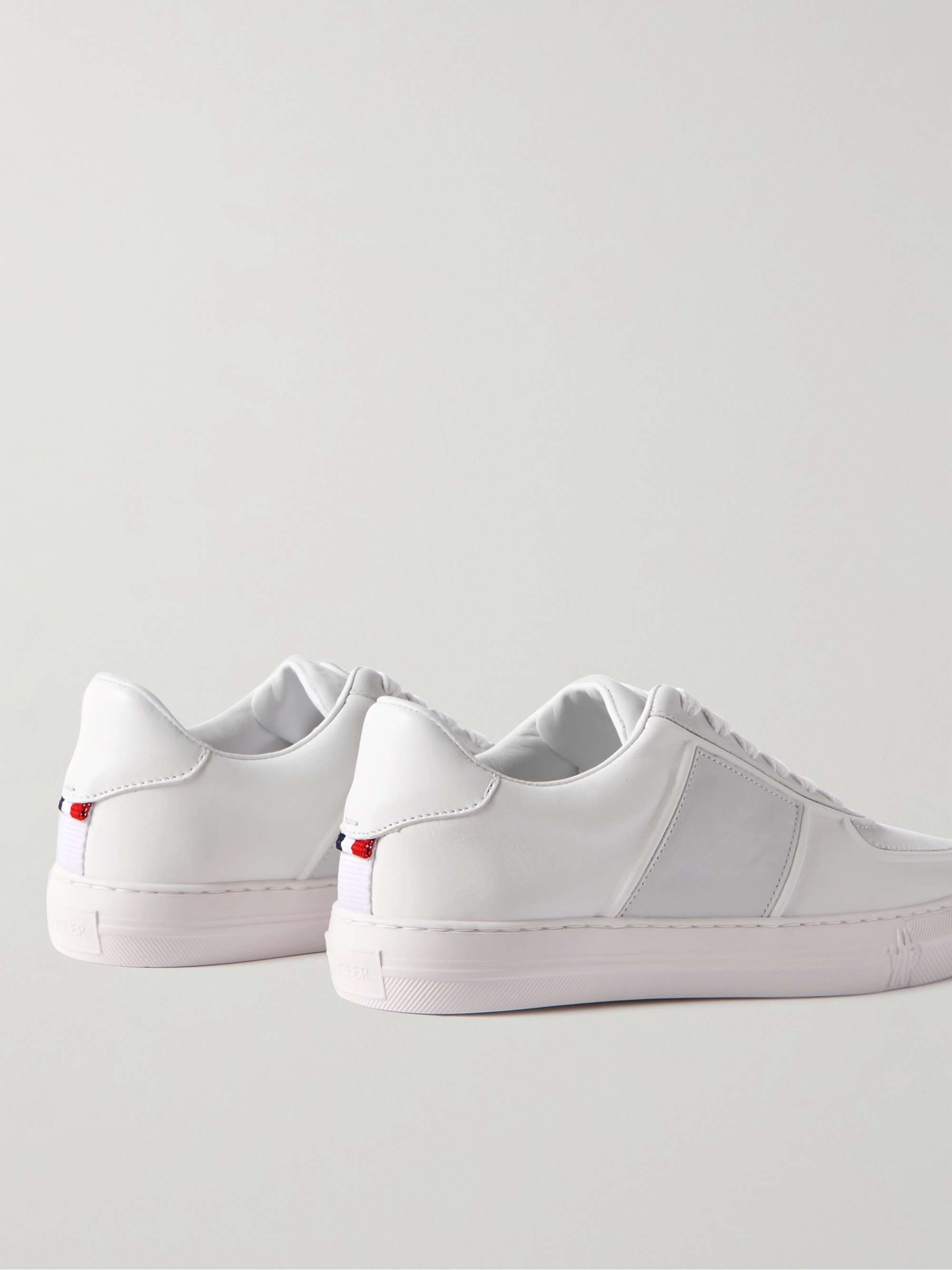 MONCLER Neue York Leather and Suede Sneakers