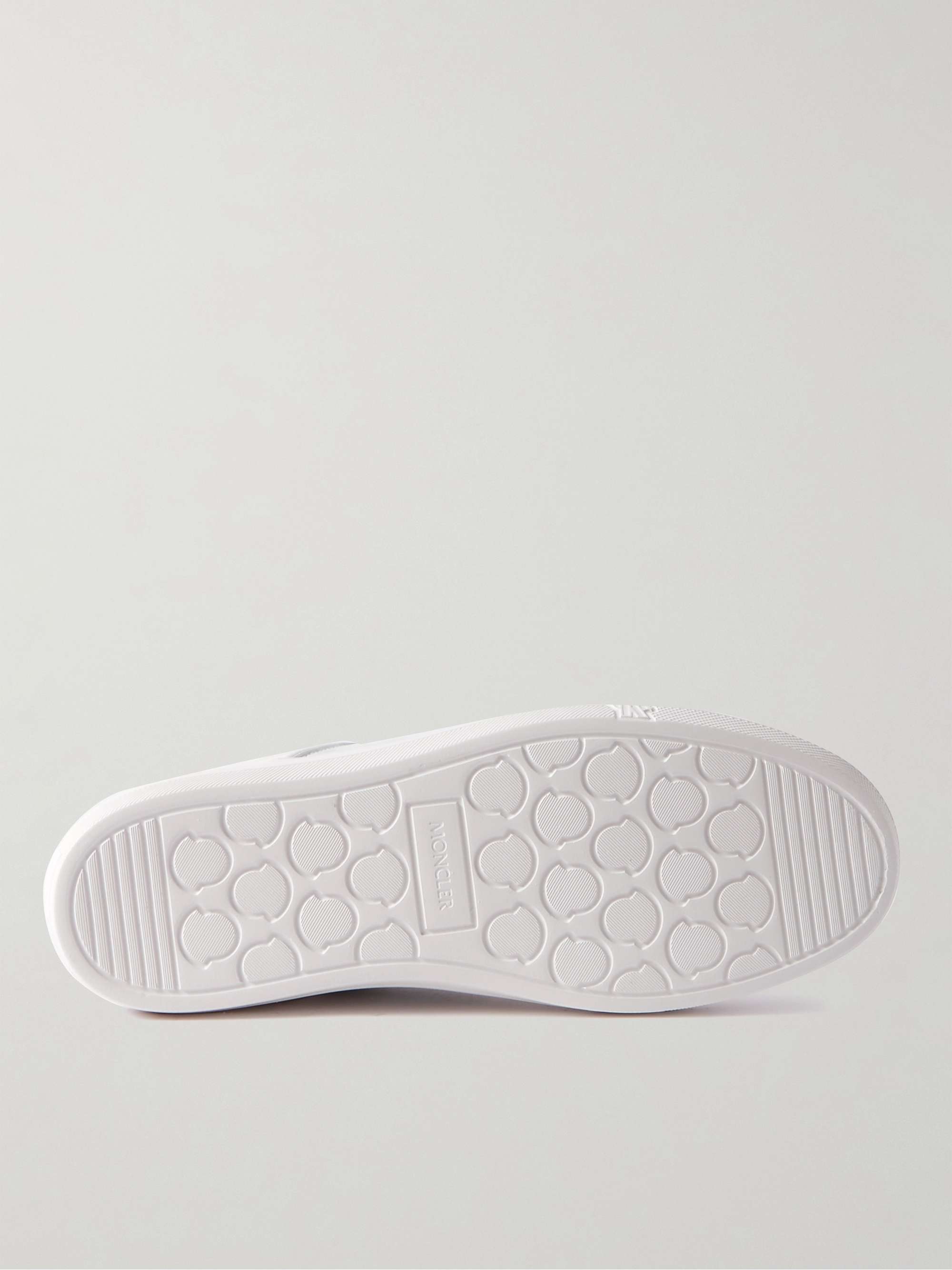 MONCLER Neue York Leather and Suede Sneakers