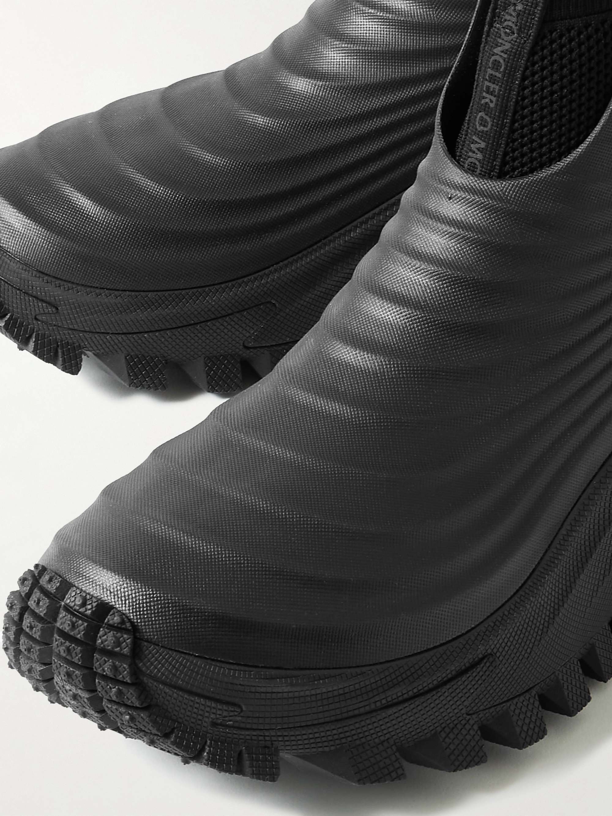 MONCLER Acqua High Knitted and Recycled-EVA Boots