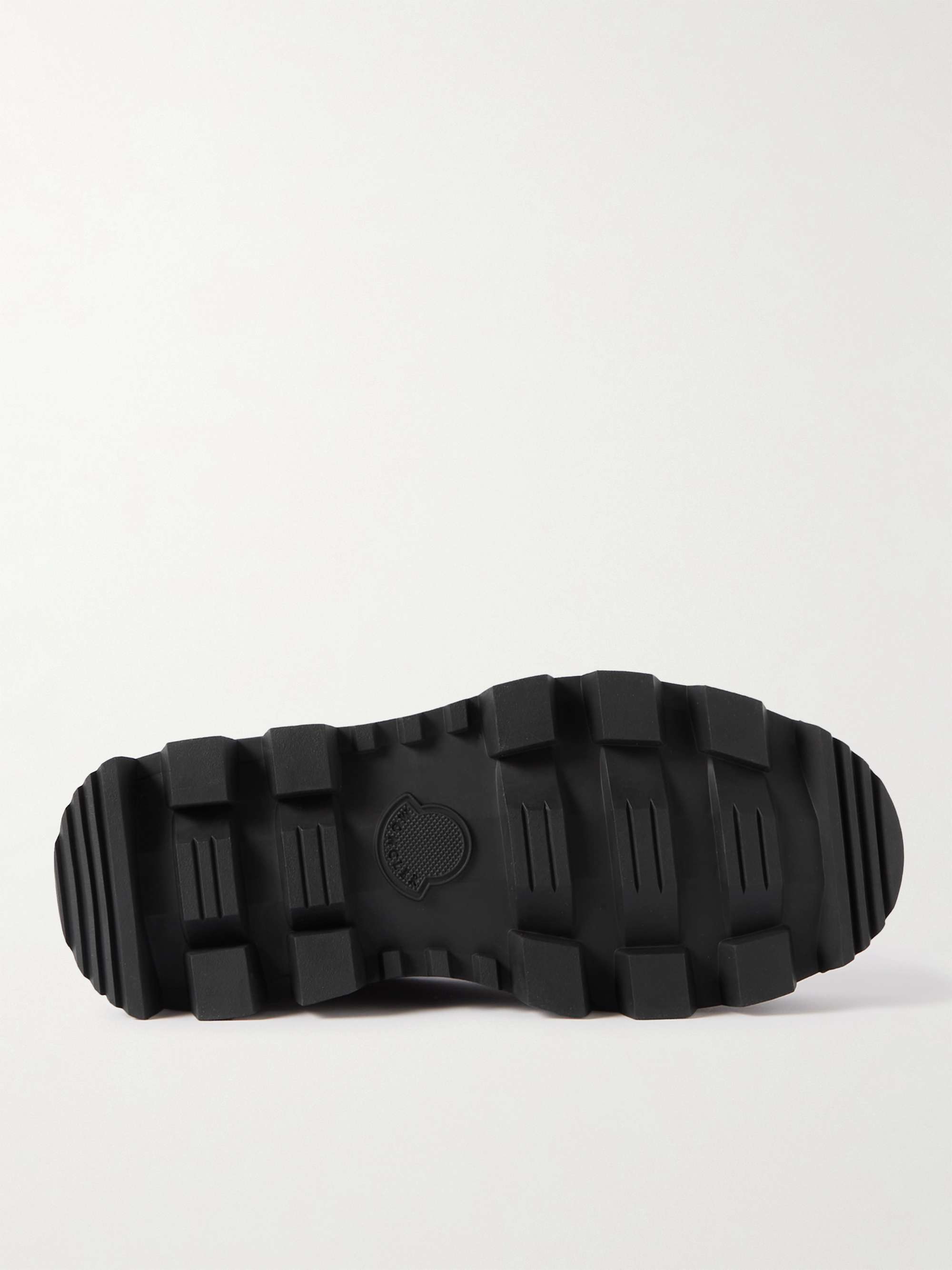 MONCLER + Hyke Desertyx Canvas and Rubber Ankle Boots