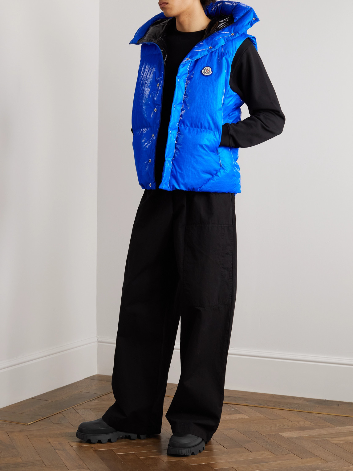 Moncler - Hyke Desertyx Canvas and Rubber Ankle Boots - Curated