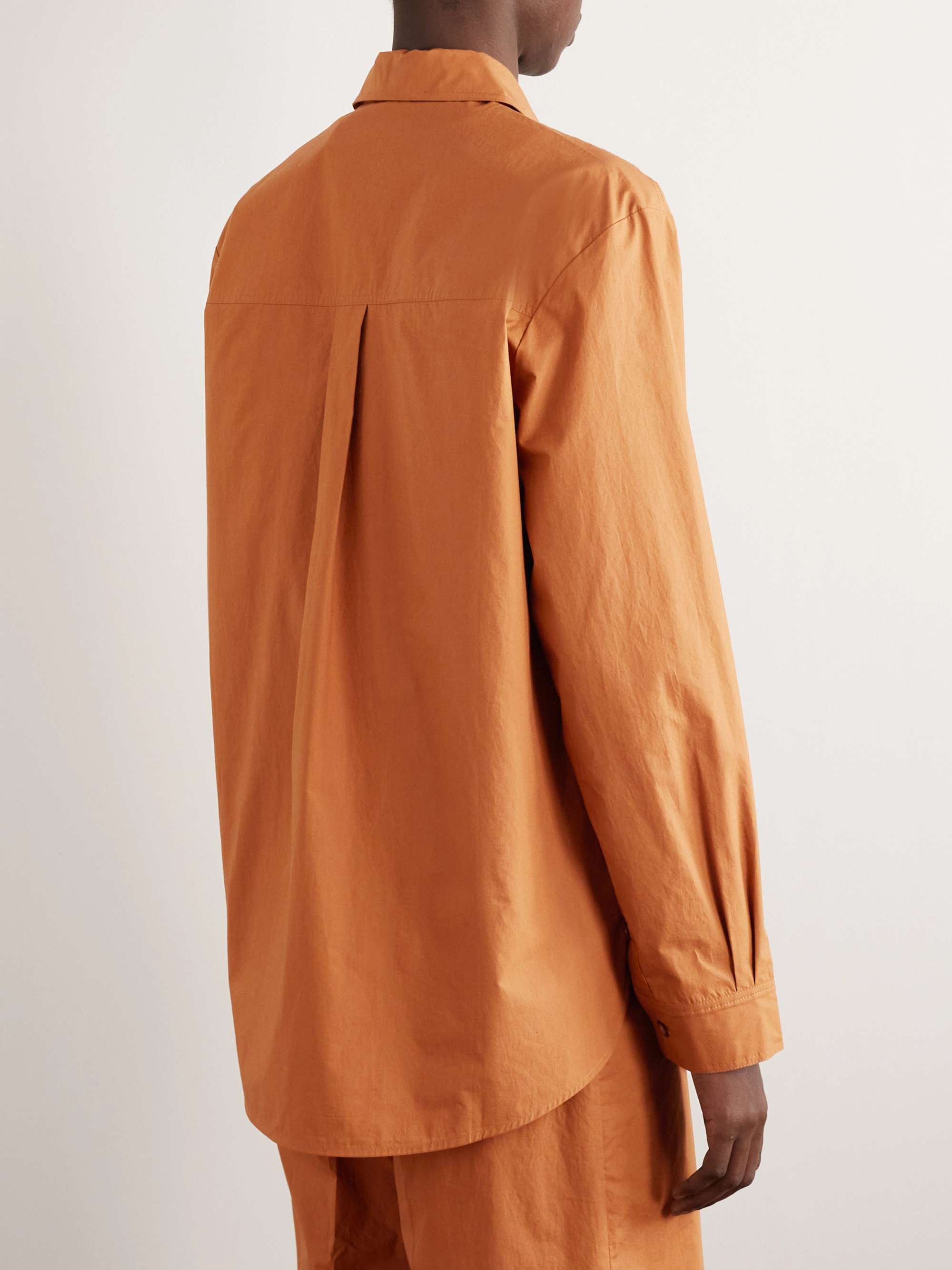 NANUSHKA Damos Cotton-Poplin Shirt