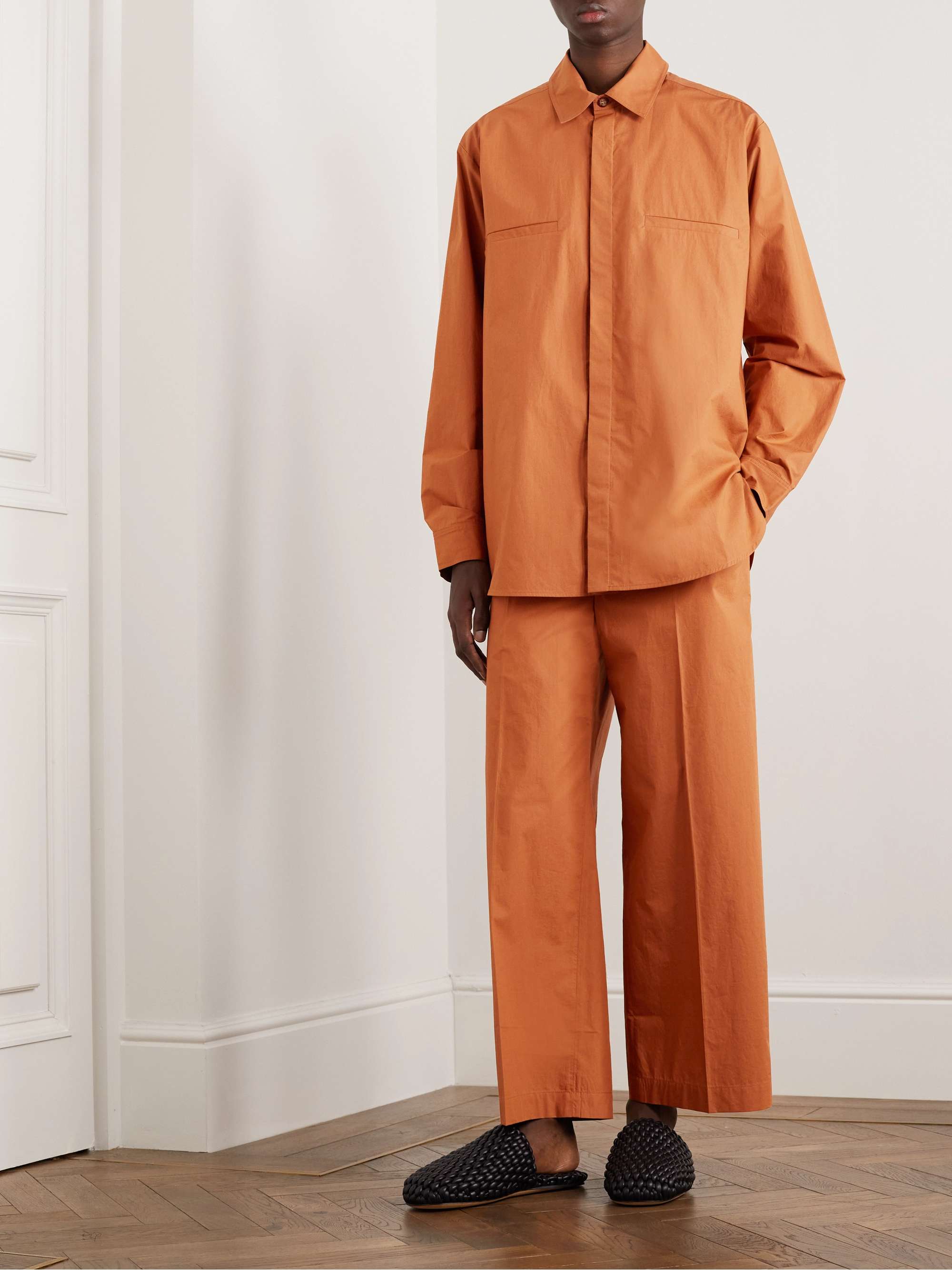 NANUSHKA Damos Cotton-Poplin Shirt