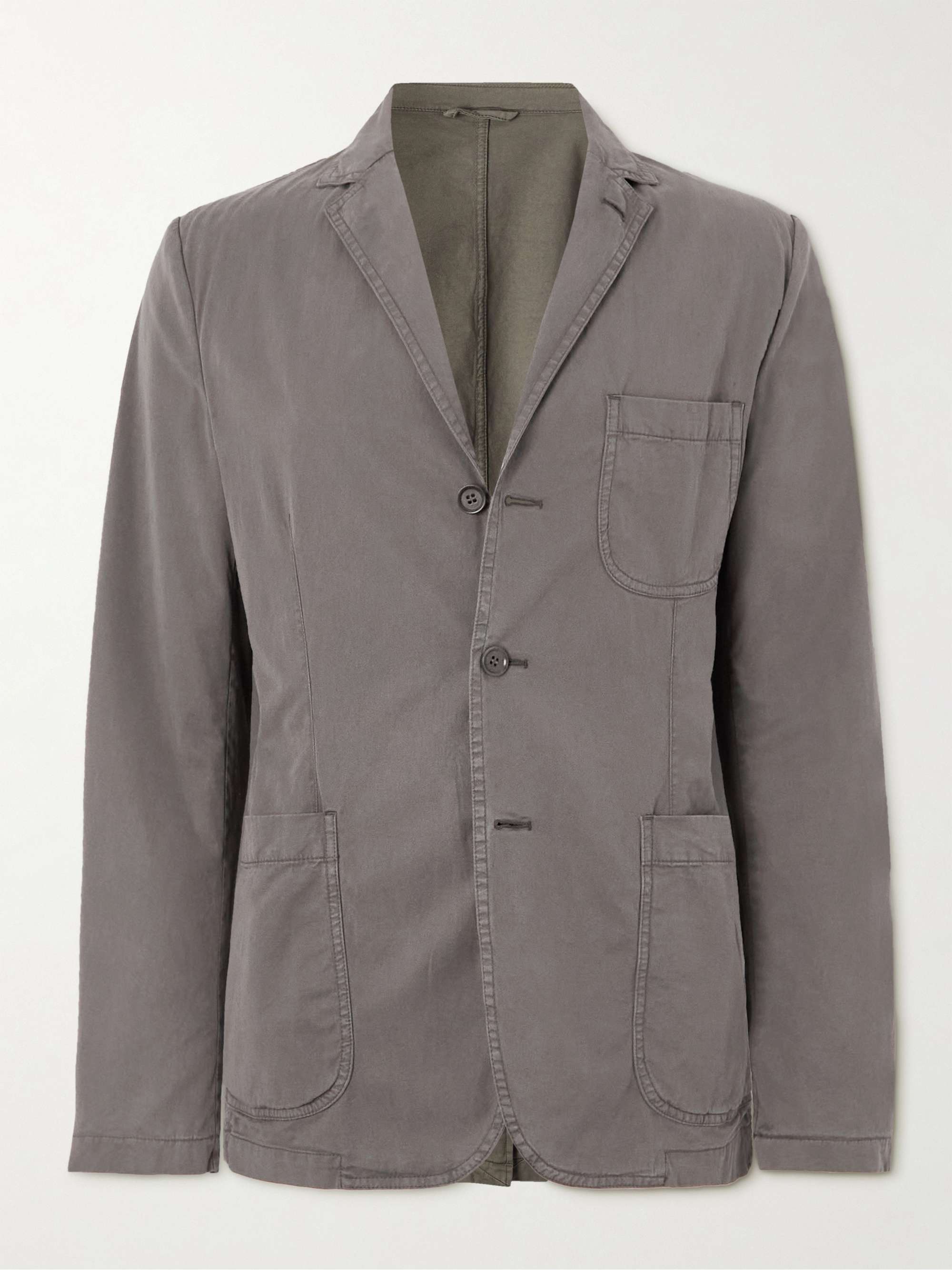 ASPESI Samuraki Stretch-Lyocell and Cotton-Blend Twill Suit Jacket for ...