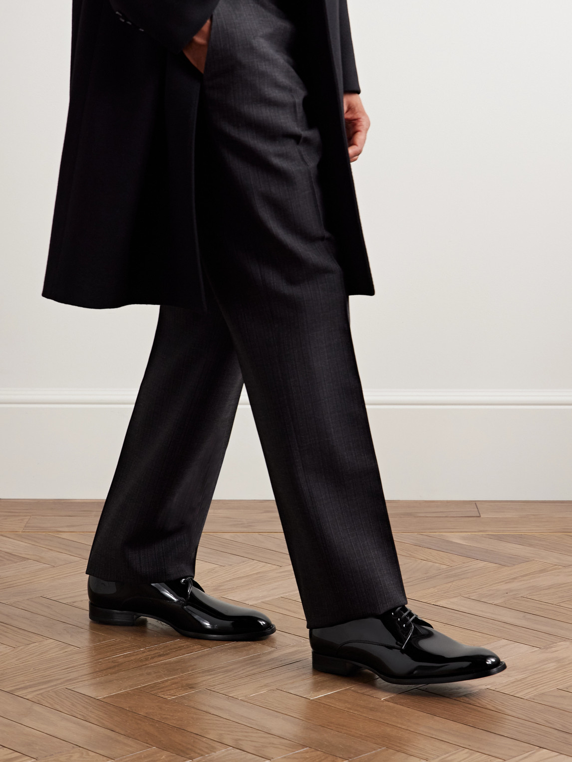 Celine | 91C40Y094K6 | Black | Patent-Leather Derby Shoes  display picture 3