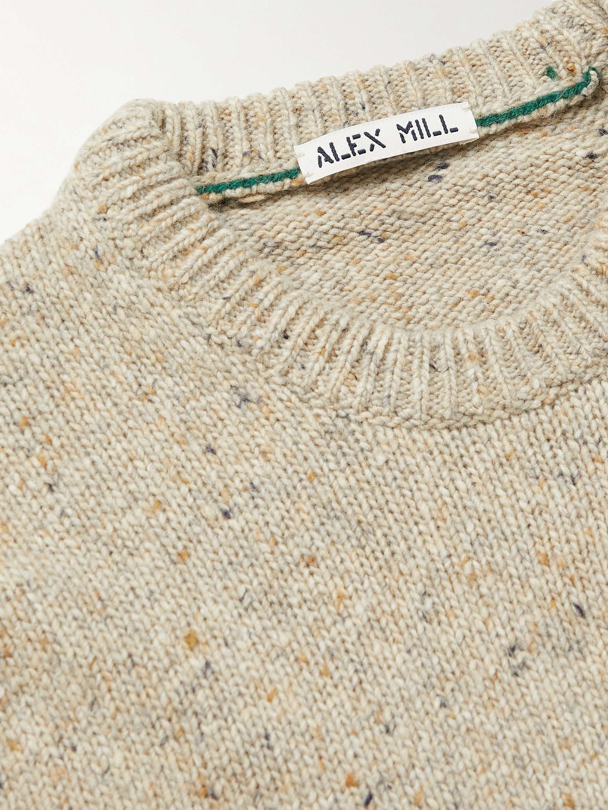 ALEX MILL Donegal Merino Wool-Blend Sweater