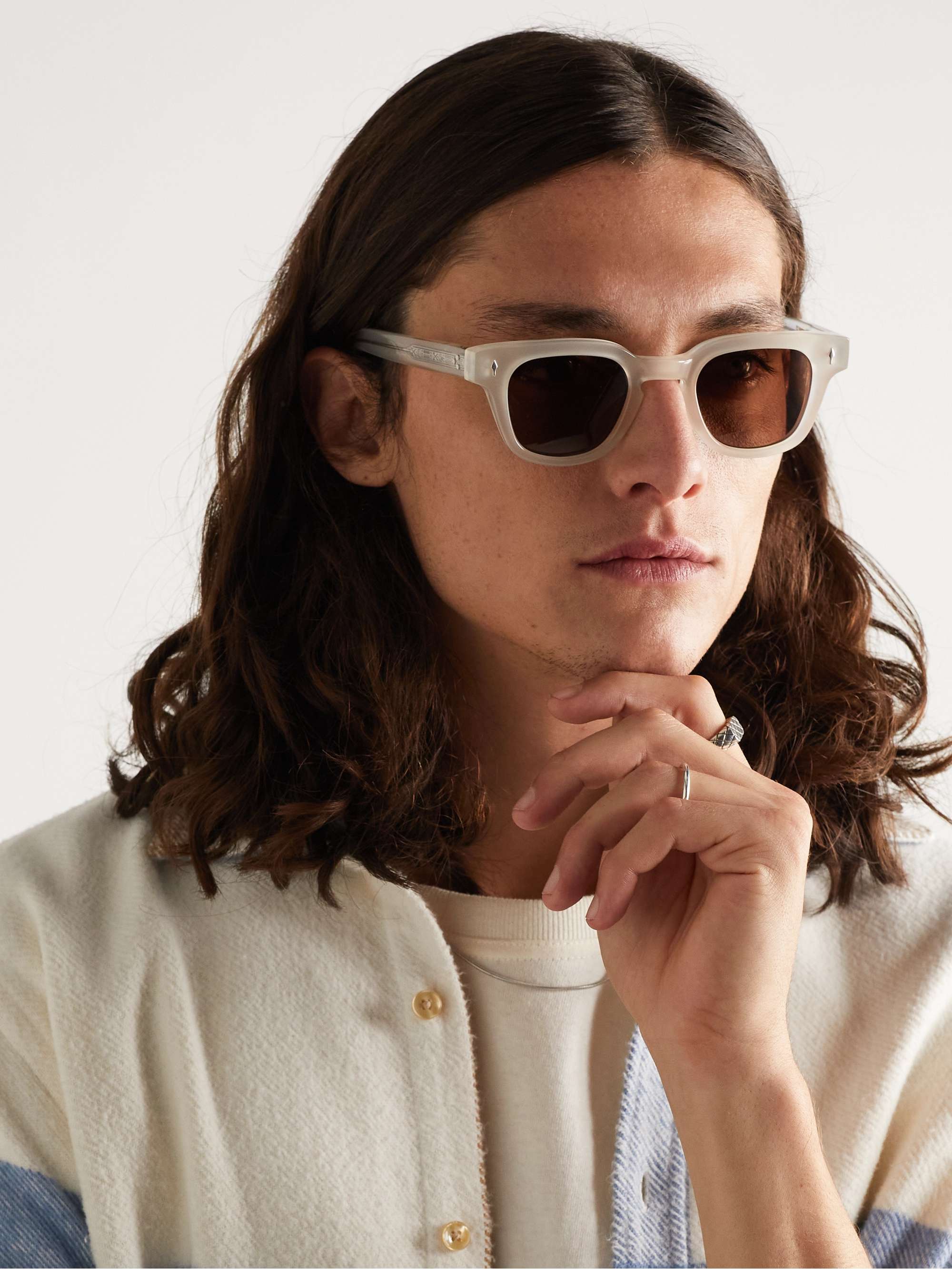JACQUES MARIE MAGE + Yellowstone Julien DFrame Acetate Sunglasses for