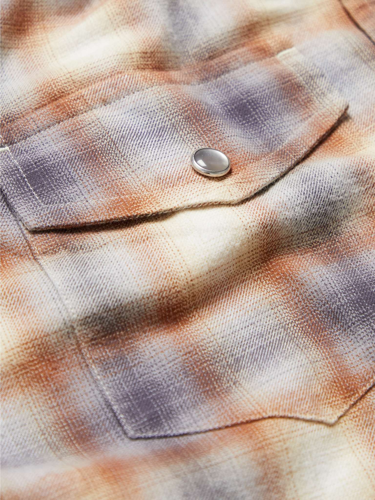 TOM FORD SlimFit Checked CottonFlannel Western Shirt for Men MR PORTER