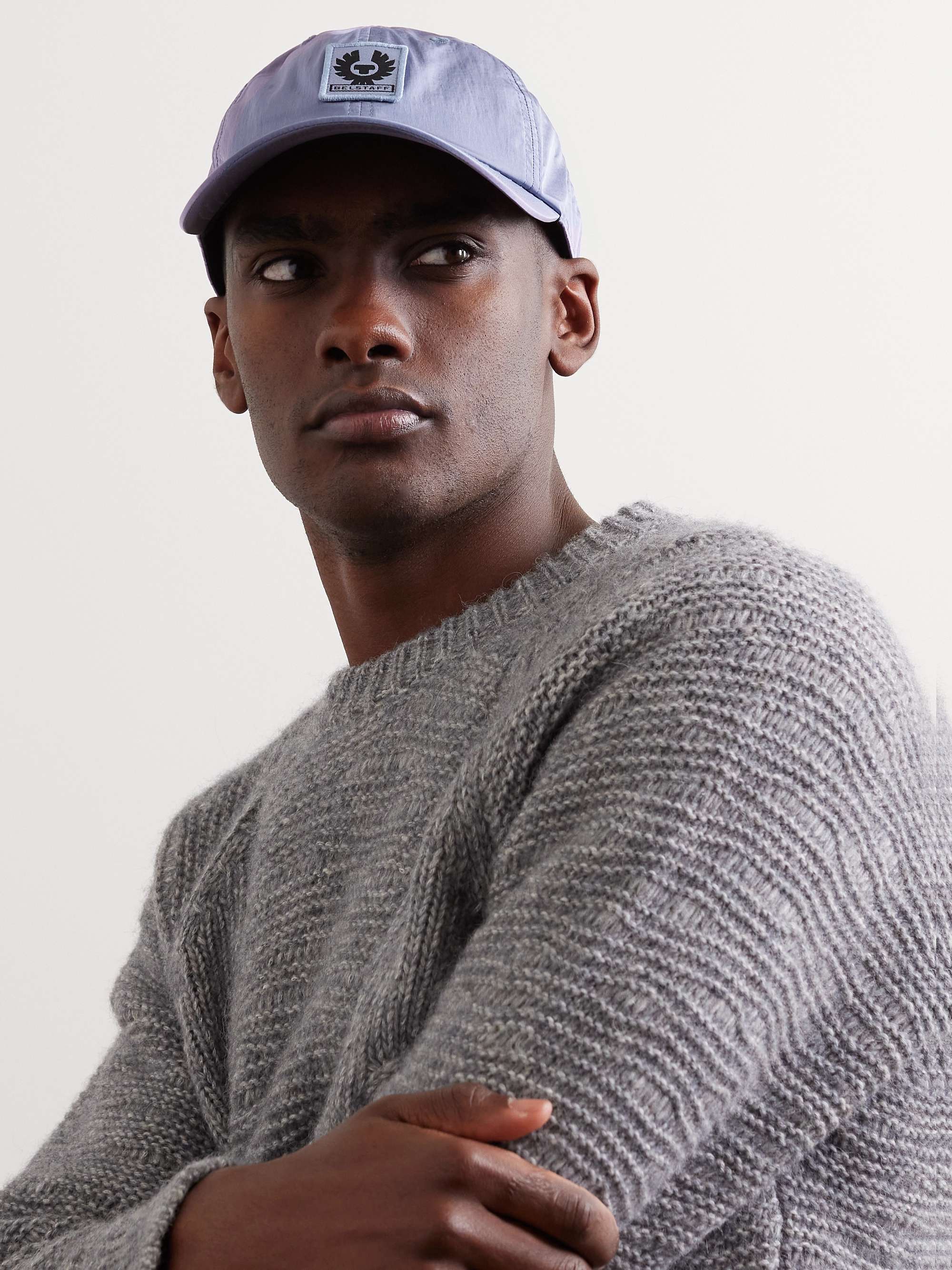 BELSTAFF Phoenix Logo-Embroidered Shell Baseball Cap