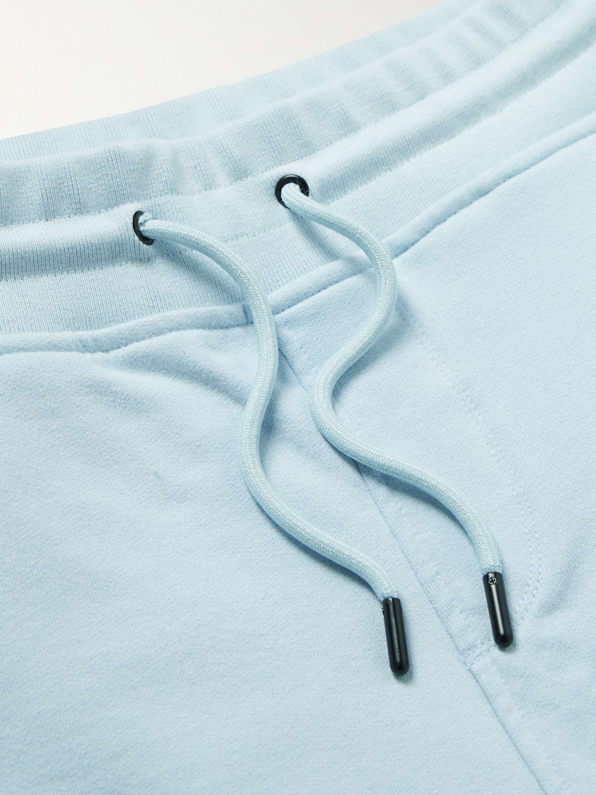 BELSTAFF Logo-Appliquéd Cotton-Jersey Drawstring Shorts