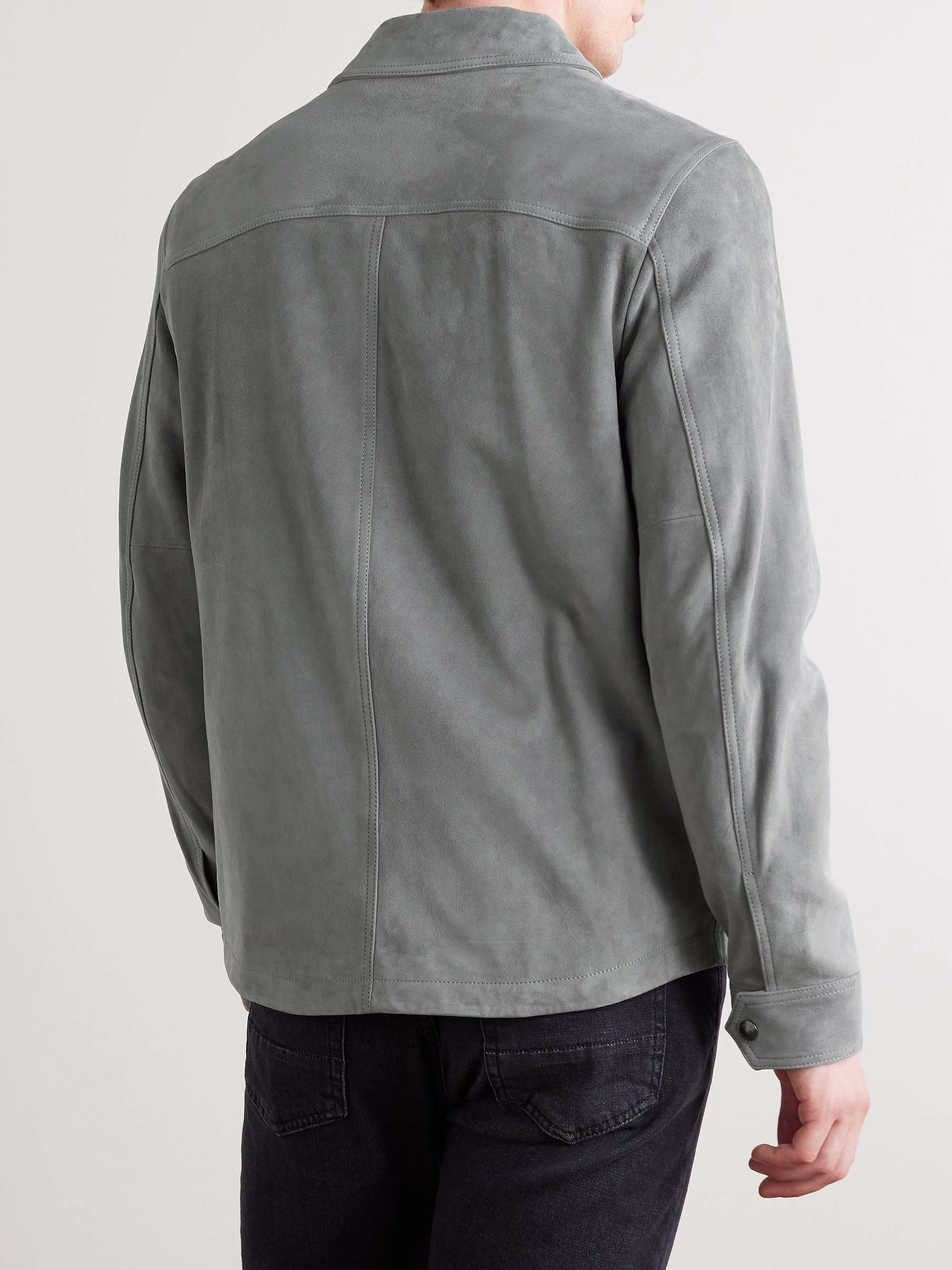 BELSTAFF Tour Suede Overshirt for Men | MR PORTER