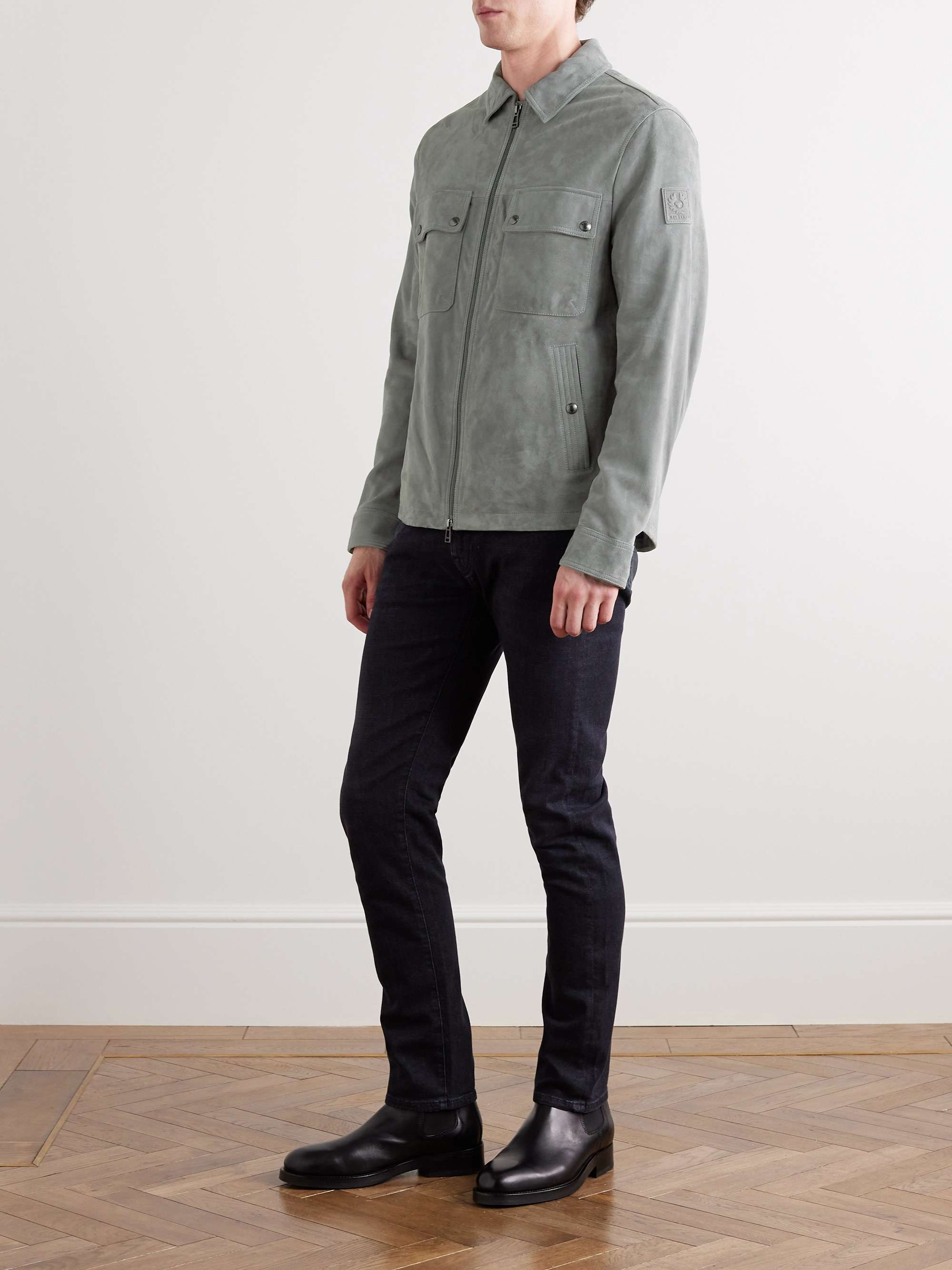 BELSTAFF Tour Suede Overshirt
