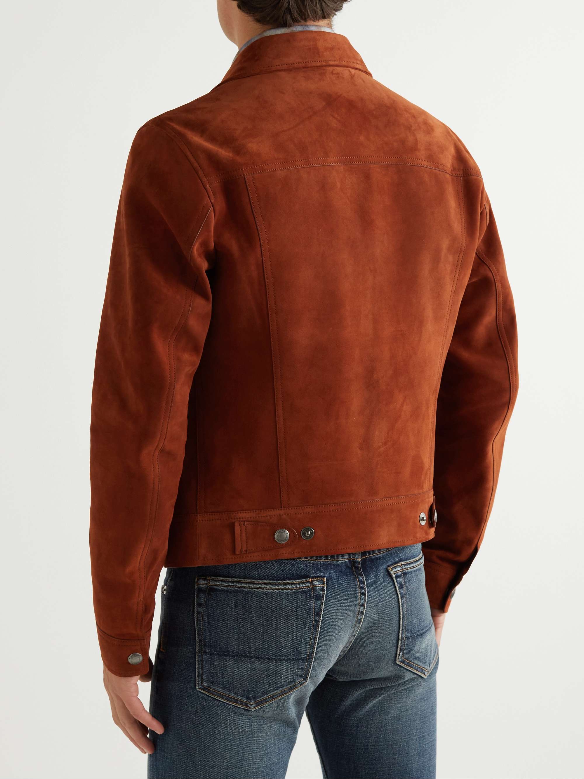 TOM FORD Slim-Fit Suede Jacket