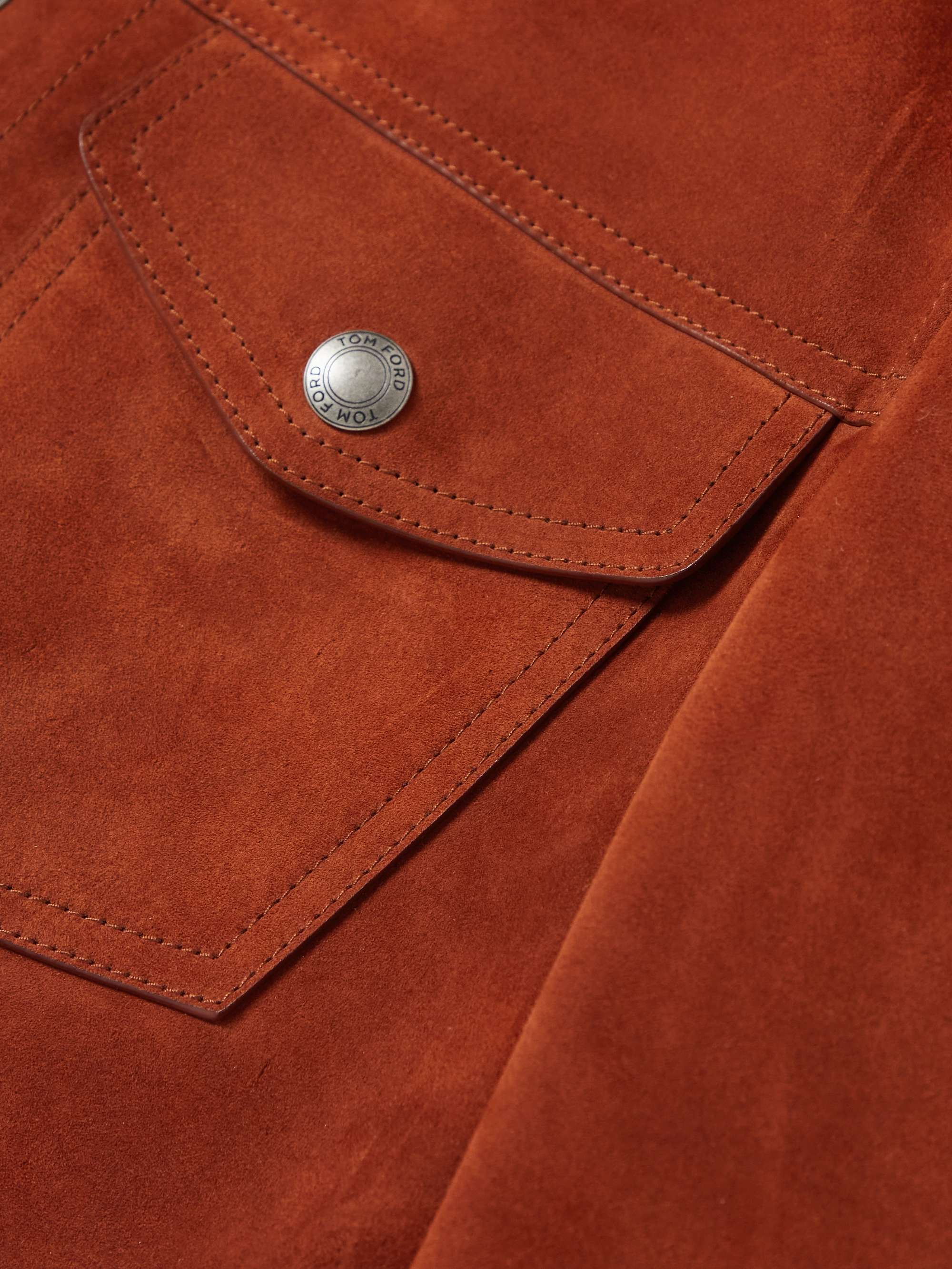 TOM FORD Slim-Fit Suede Jacket