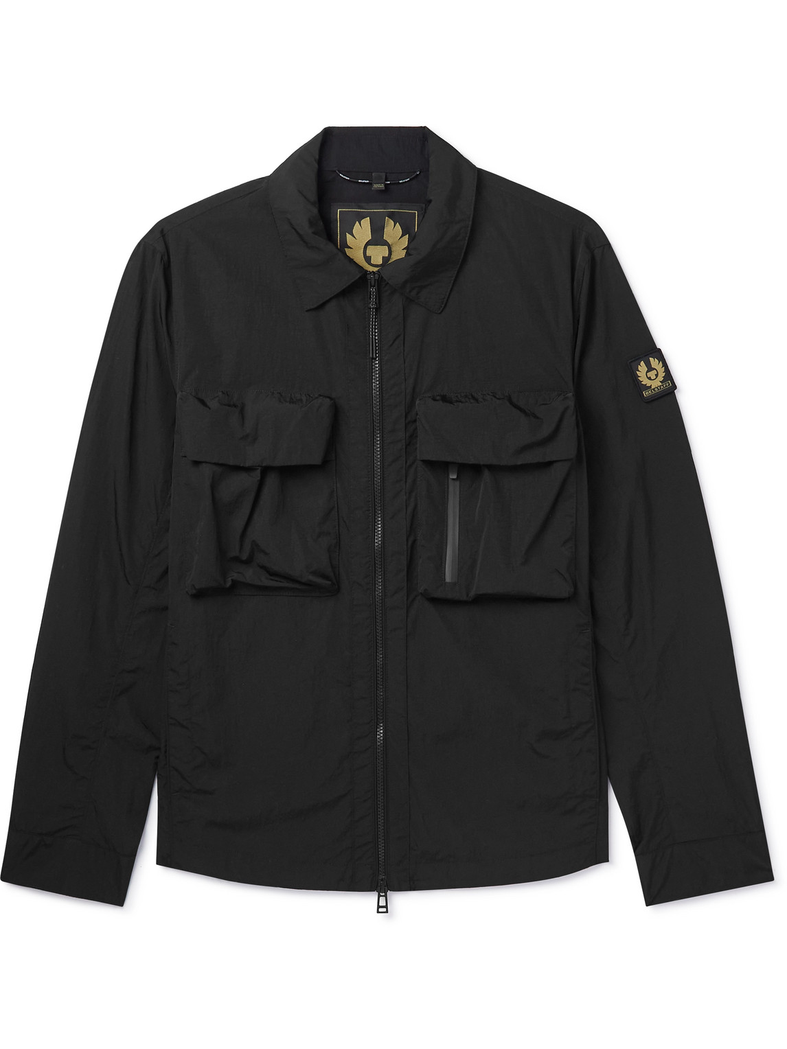 Belstaff Rift Overshirt In Black