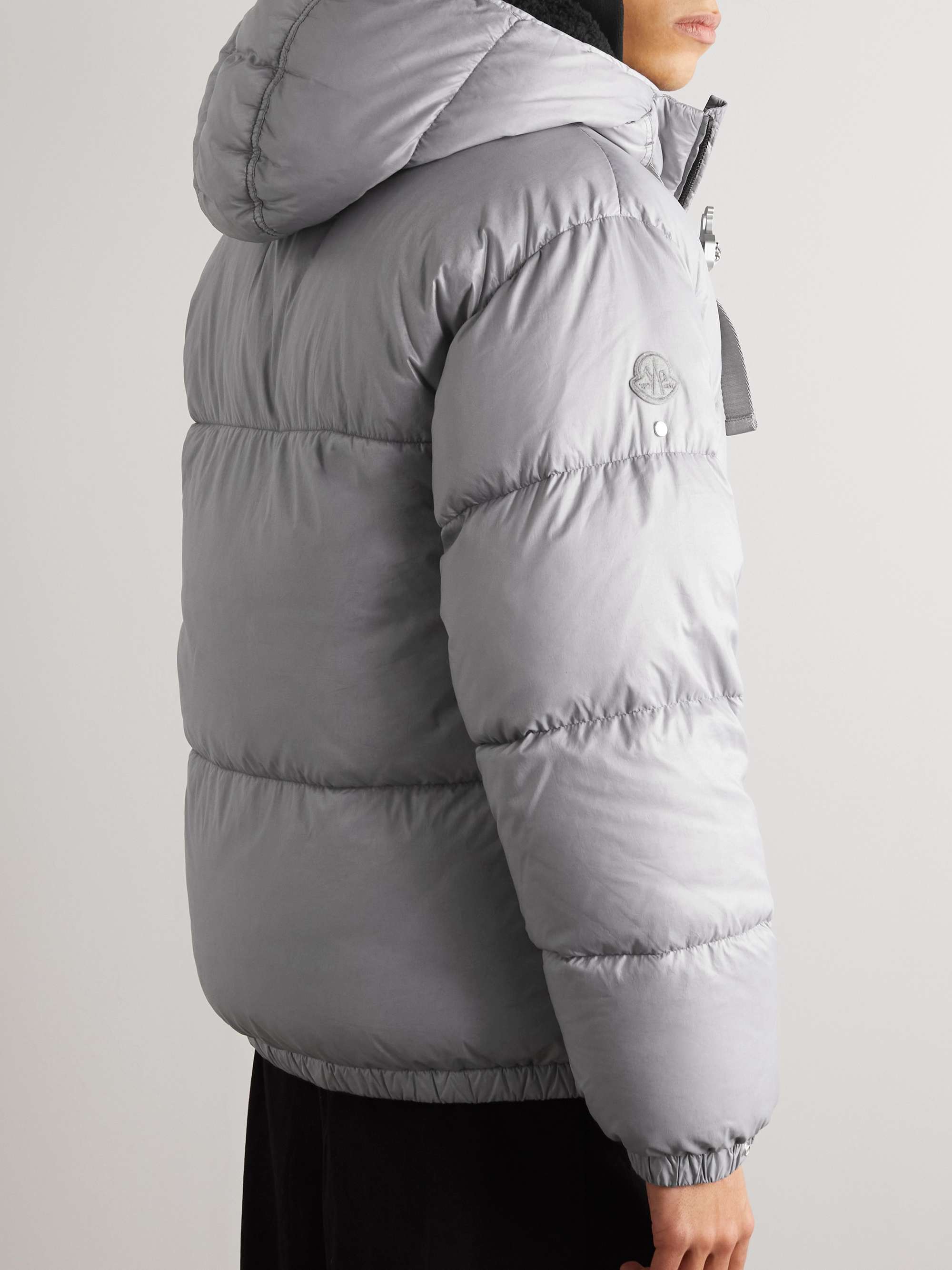 MONCLER GENIUS 6 Moncler 1017 ALYX 9SM  Quilted Shell Hooded Down Jacket with Detachable Liner