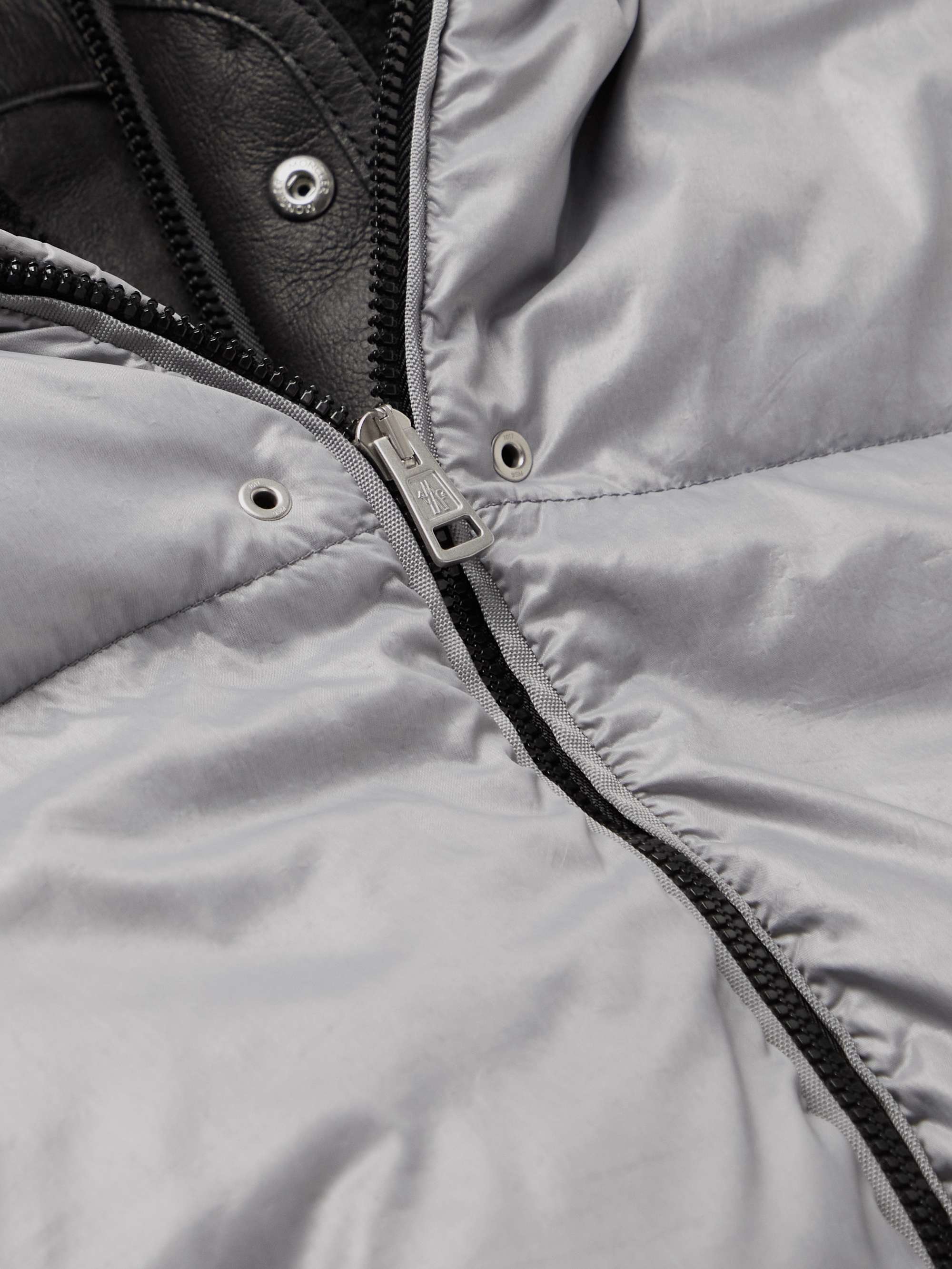 MONCLER GENIUS 6 Moncler 1017 ALYX 9SM  Quilted Shell Hooded Down Jacket with Detachable Liner