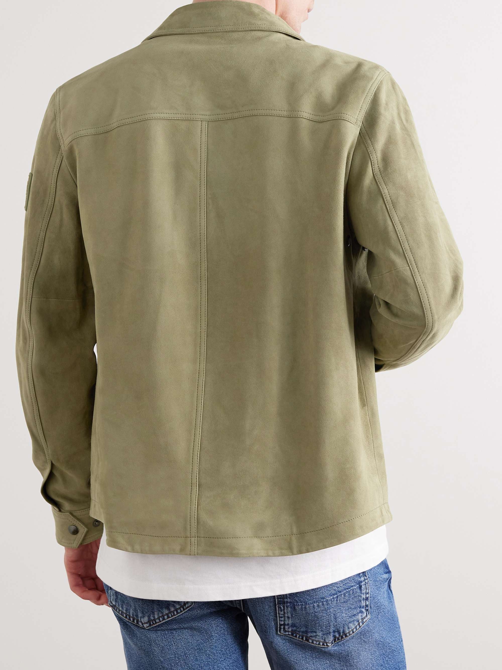 BELSTAFF Tour Suede Overshirt