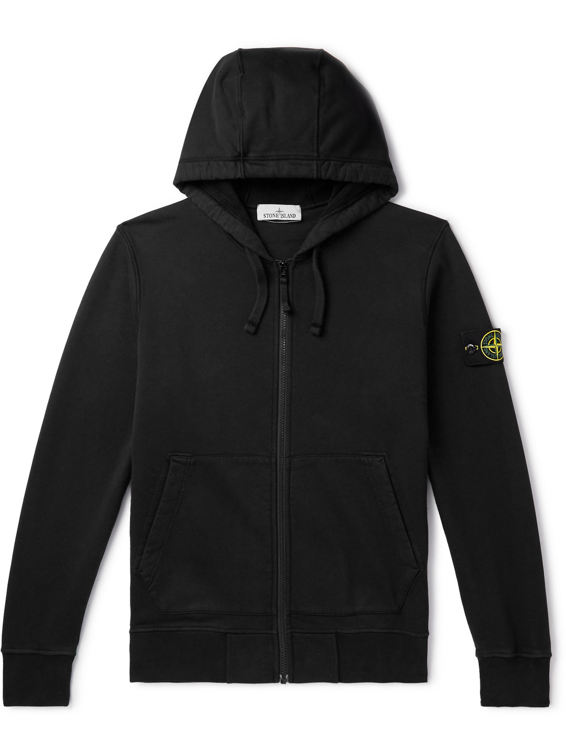 Stone island garment cheap dyed loopback sweatshirt