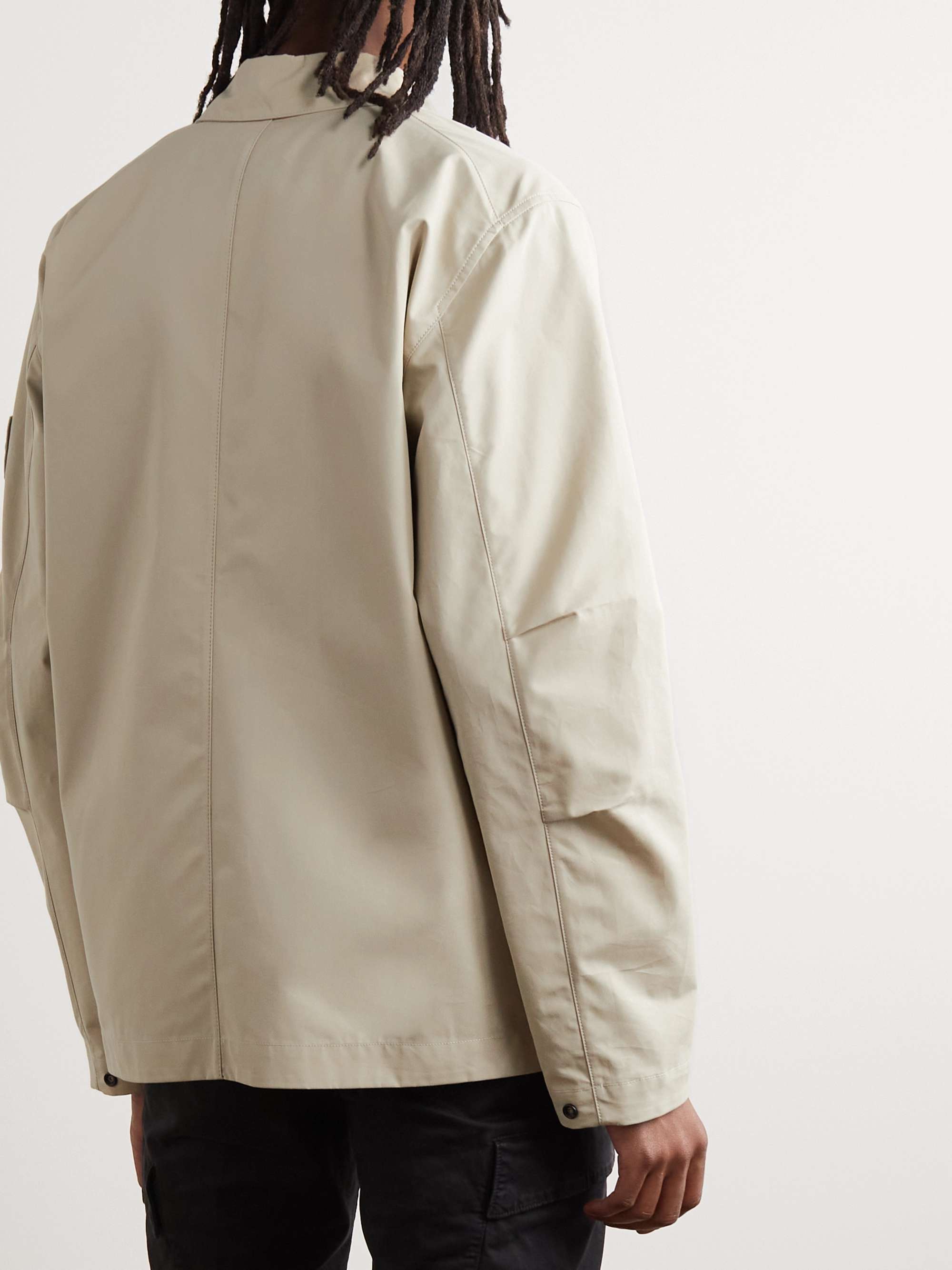 STONE ISLAND Ghost Cotton-Gabardine Jacket