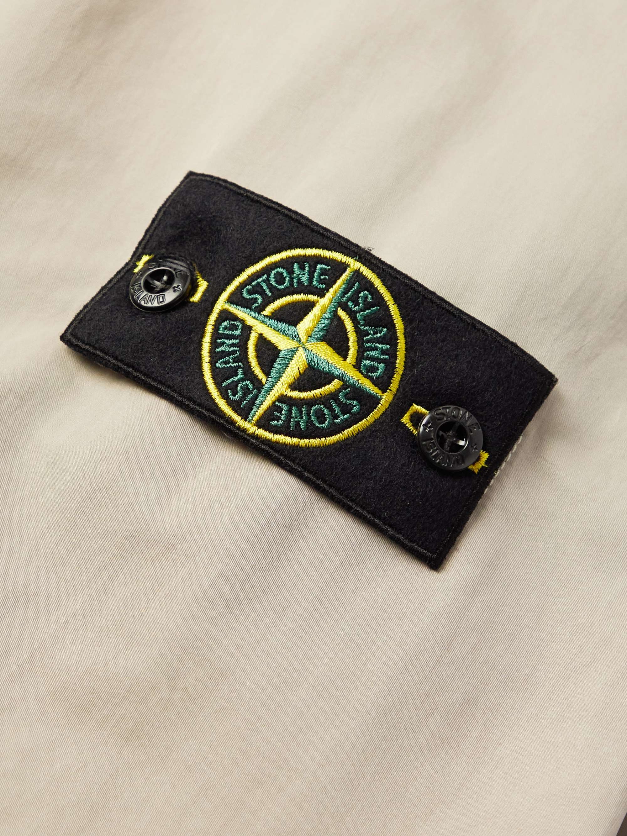 STONE ISLAND Ghost Cotton-Gabardine Jacket