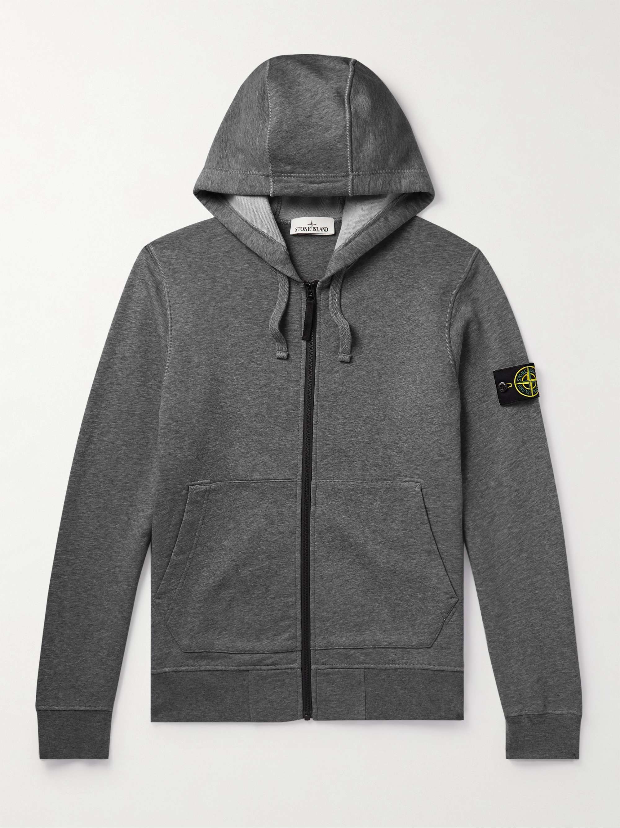 Grey Stone Island Zip Hoodie | atelier-yuwa.ciao.jp
