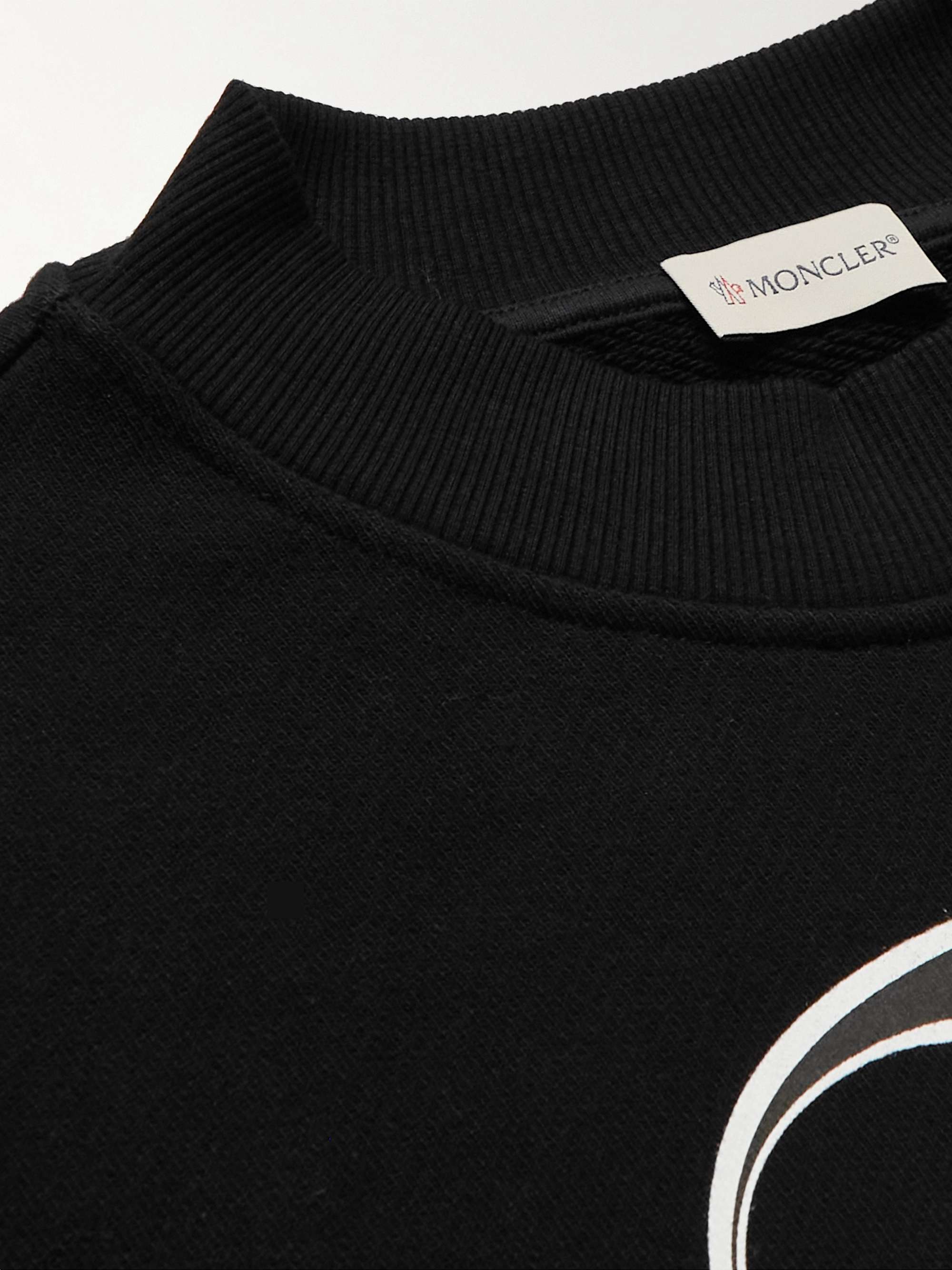 MONCLER GENIUS + Palm Angels Printed Cotton-Jersey Sweatshirt