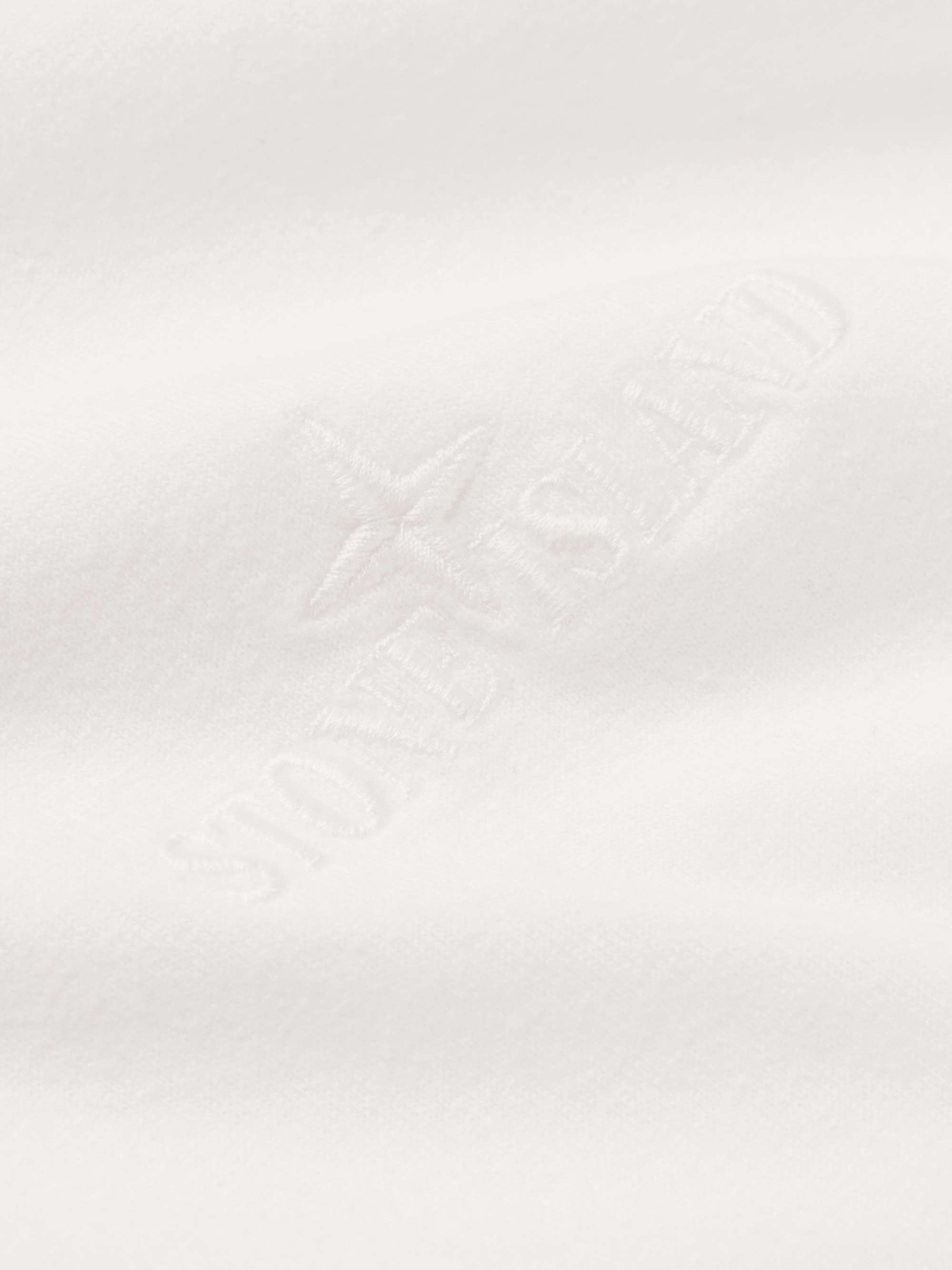 STONE ISLAND Logo-Embroidered Garment-Dyed Cotton-Jersey T-Shirt
