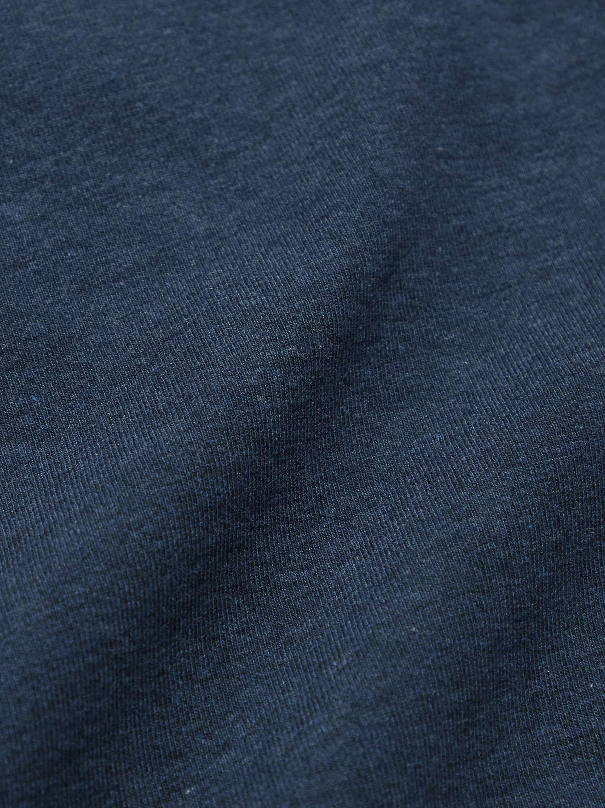 BRUNELLO CUCINELLI Cotton-Blend Jersey Half-Zip Sweatshirt