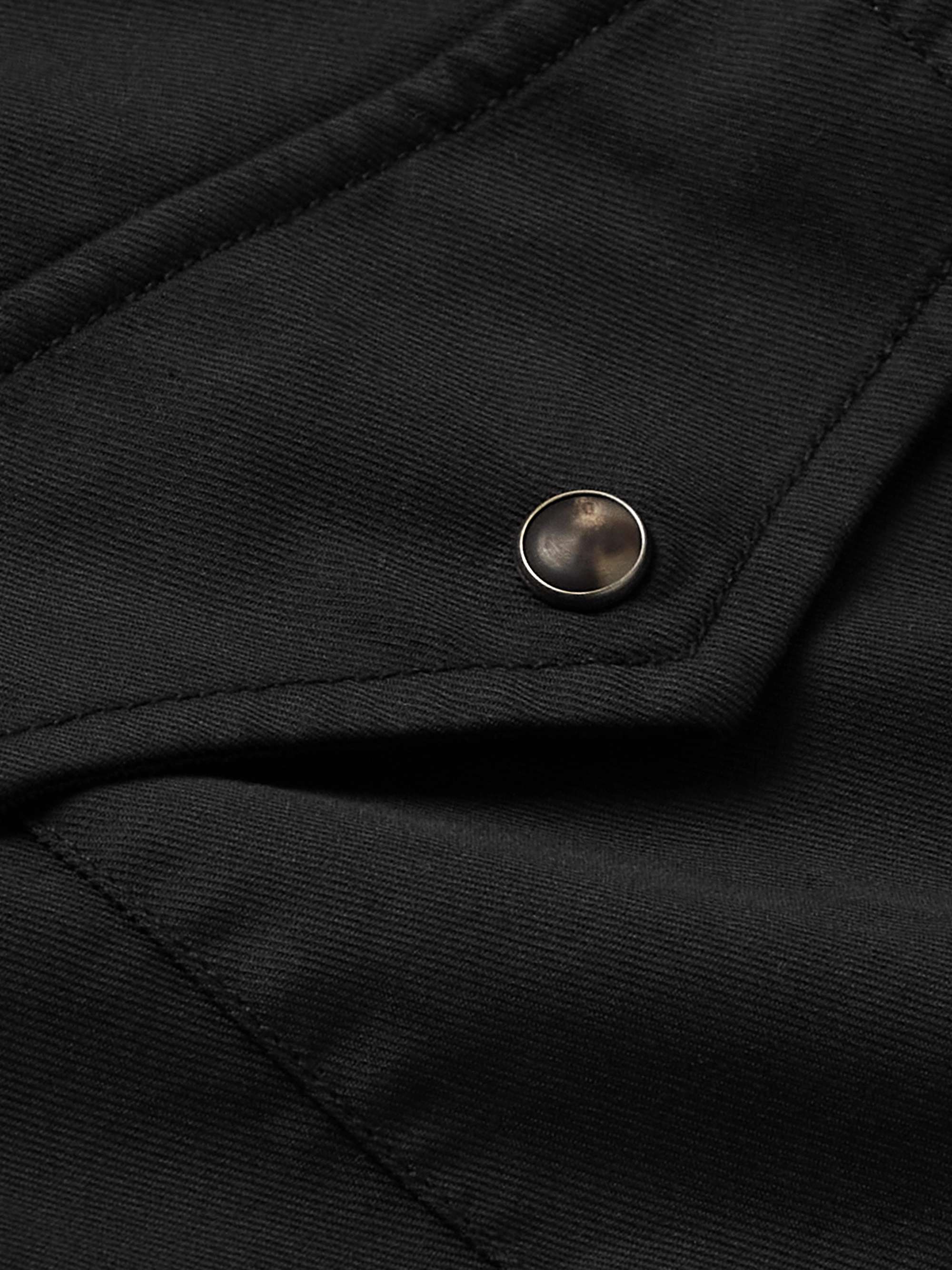 BRUNELLO CUCINELLI Brushed Cotton-Twill Shirt