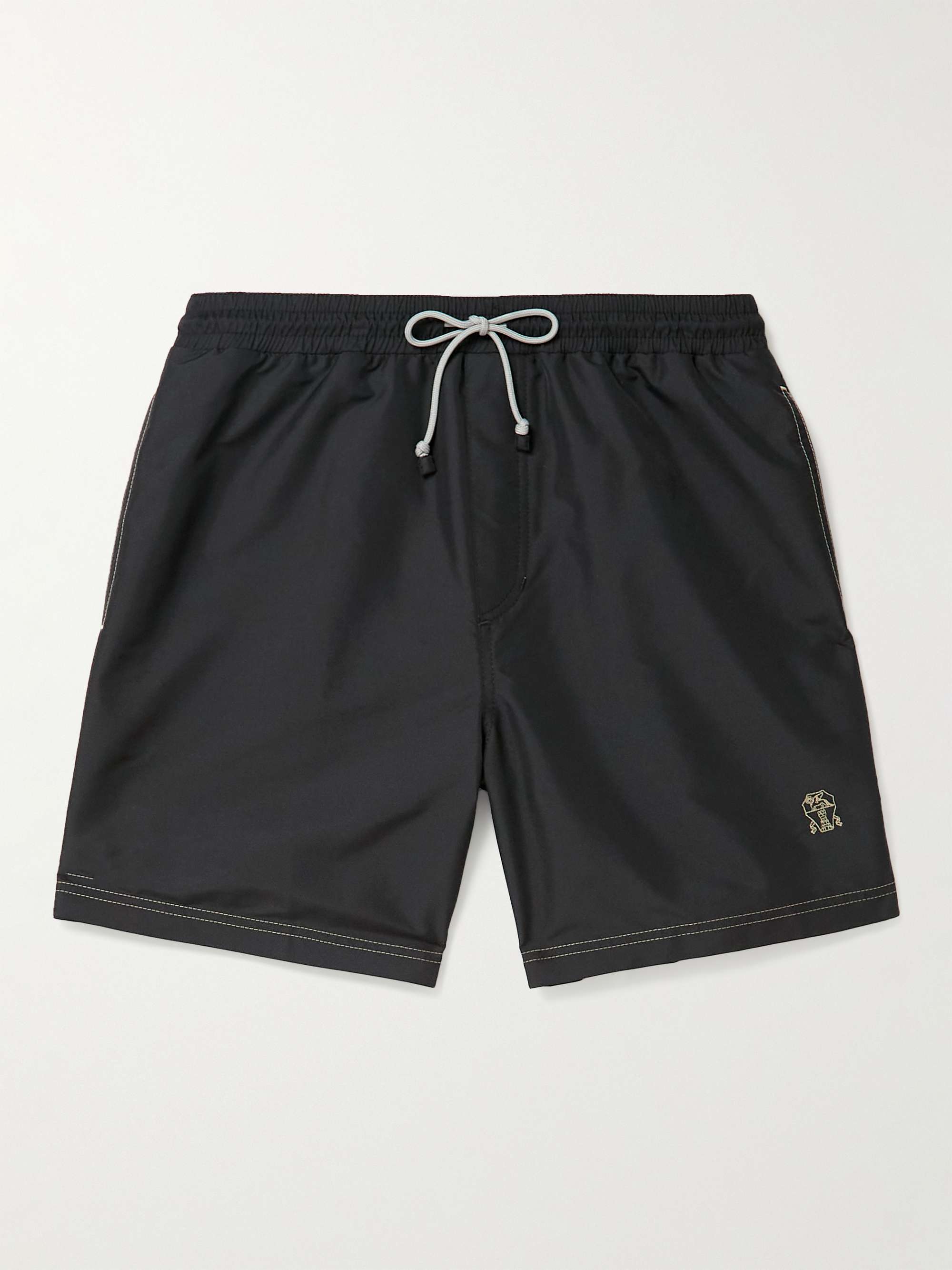 BRUNELLO CUCINELLI Straight-Leg Long-Length Swim Shorts
