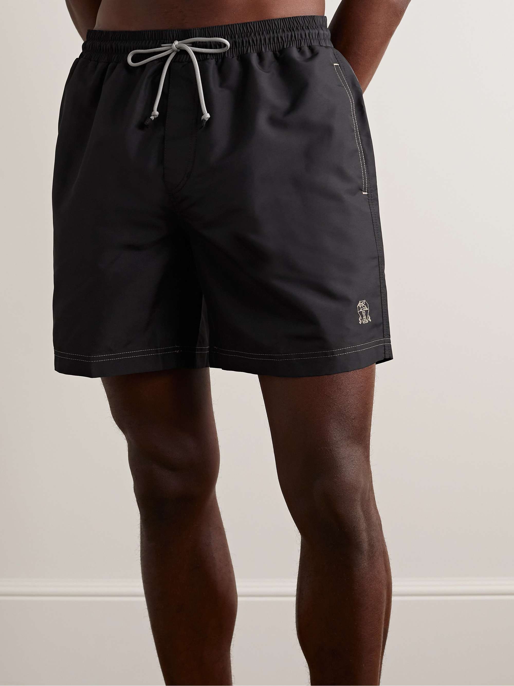 BRUNELLO CUCINELLI Straight-Leg Long-Length Swim Shorts