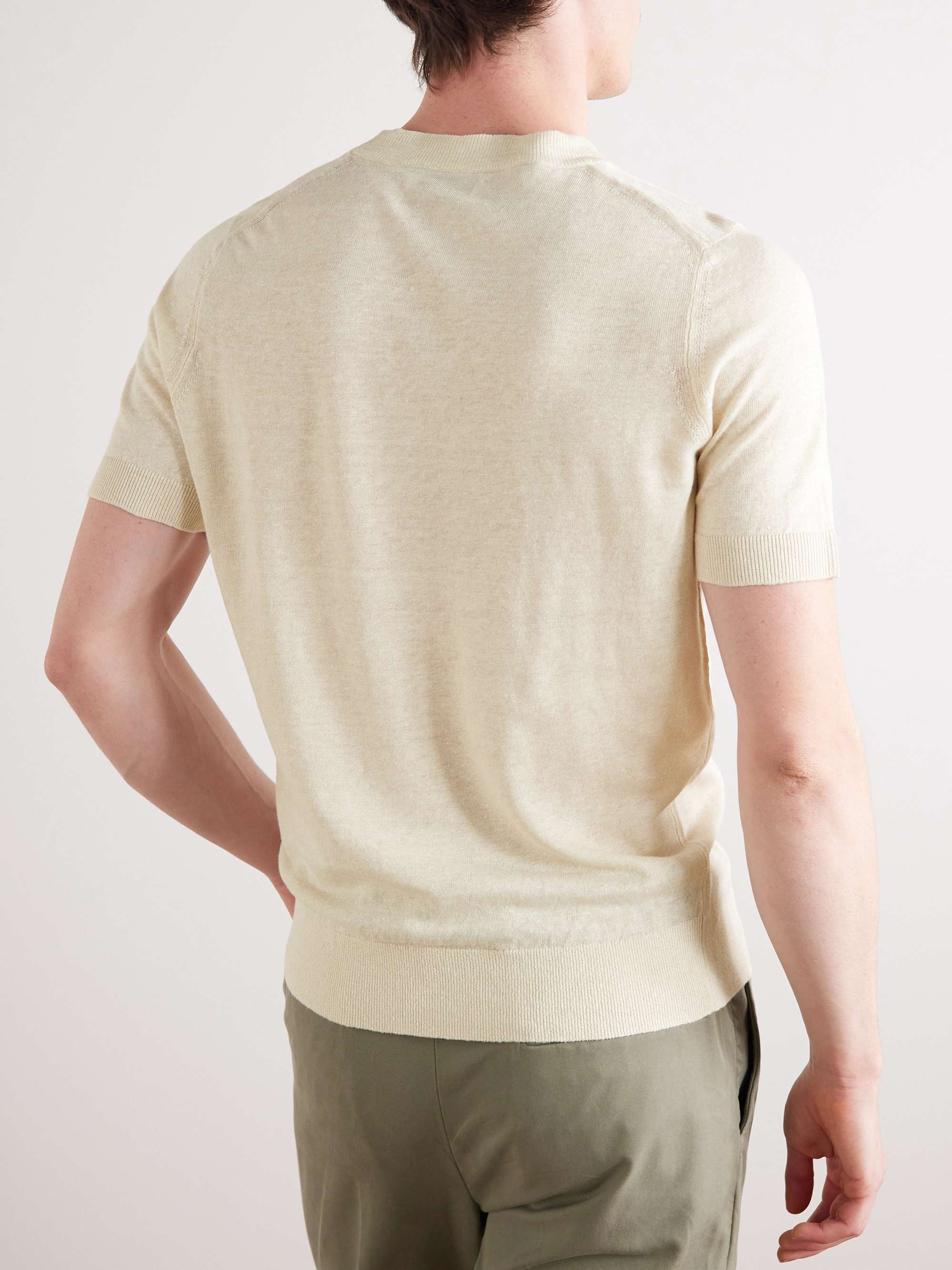 BRUNELLO CUCINELLI Linen and Cotton-Blend T-Shirt