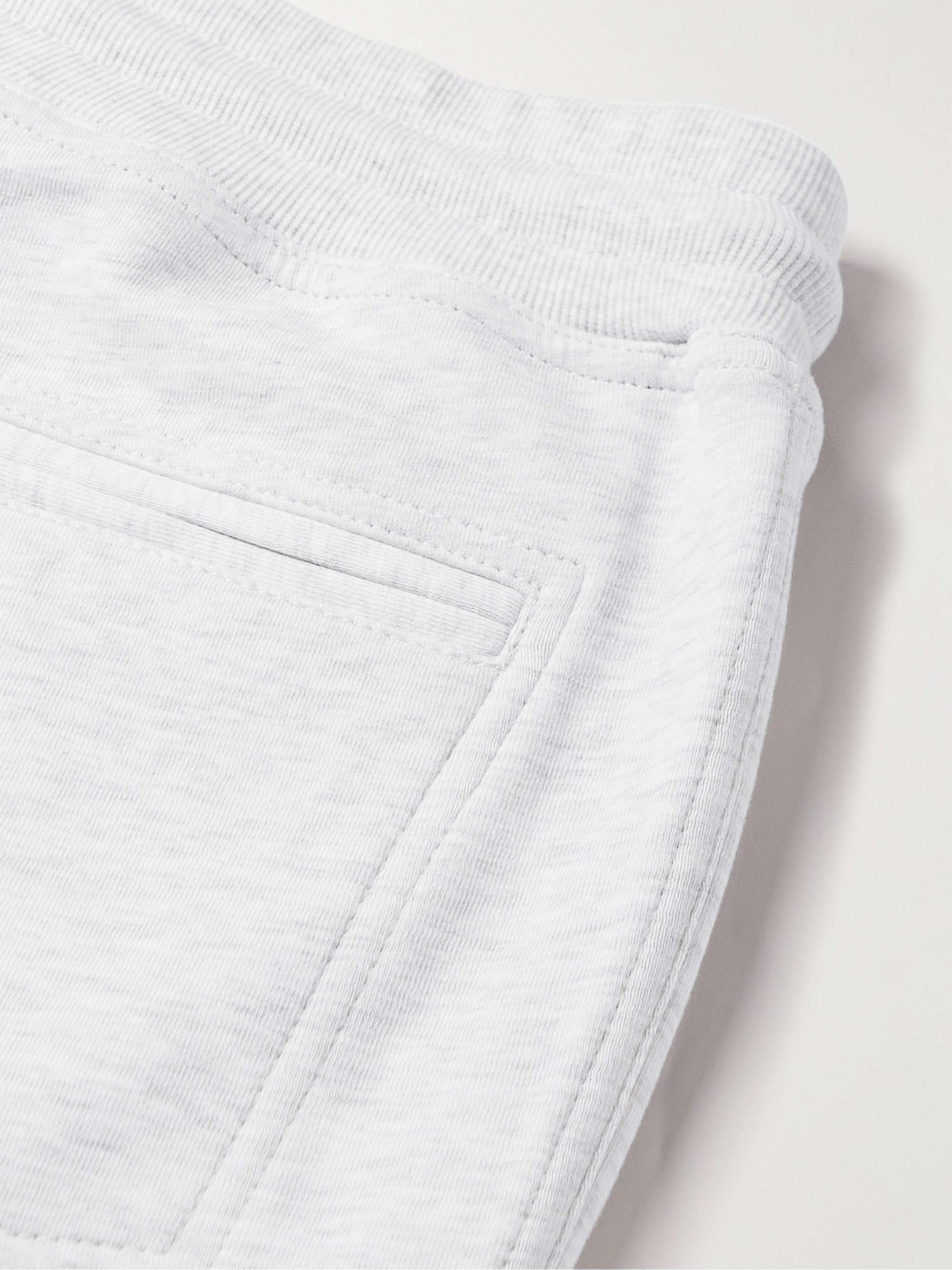 BRUNELLO CUCINELLI Straight-Leg Cotton-Blend Jersey Sweatpants