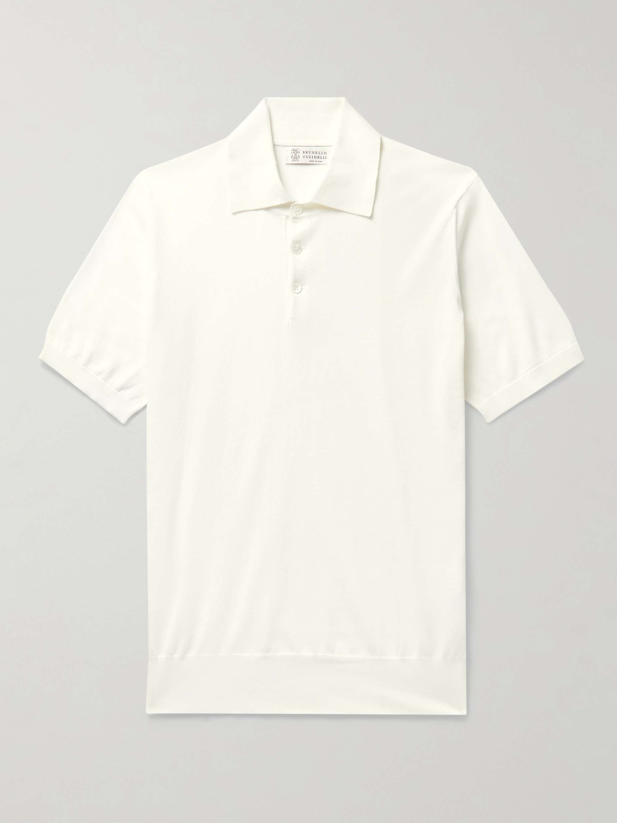 BRUNELLO CUCINELLI Cotton Polo Shirt for Men | MR PORTER