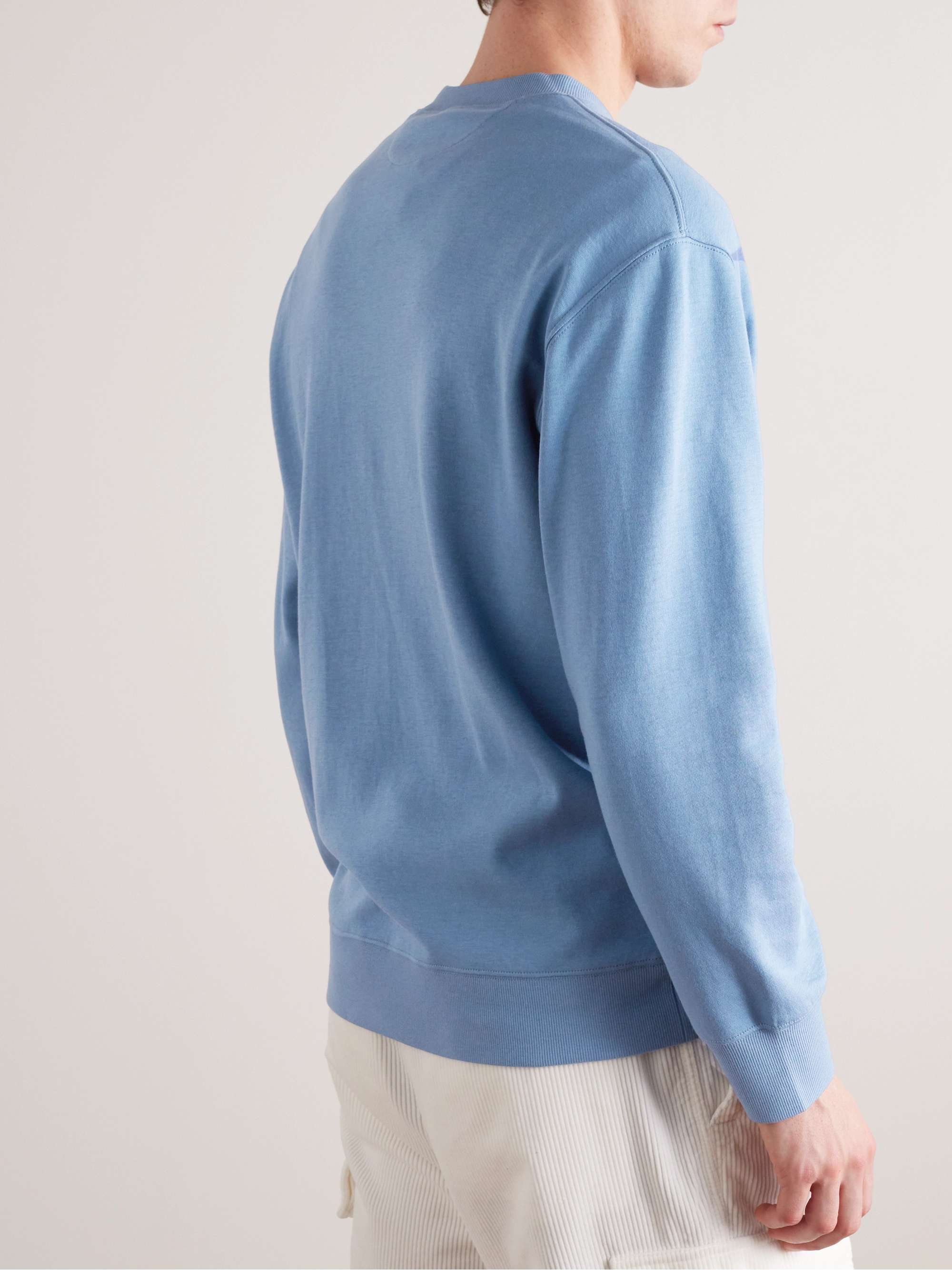 BRUNELLO CUCINELLI Cotton-Blend Jersey Sweatshirt