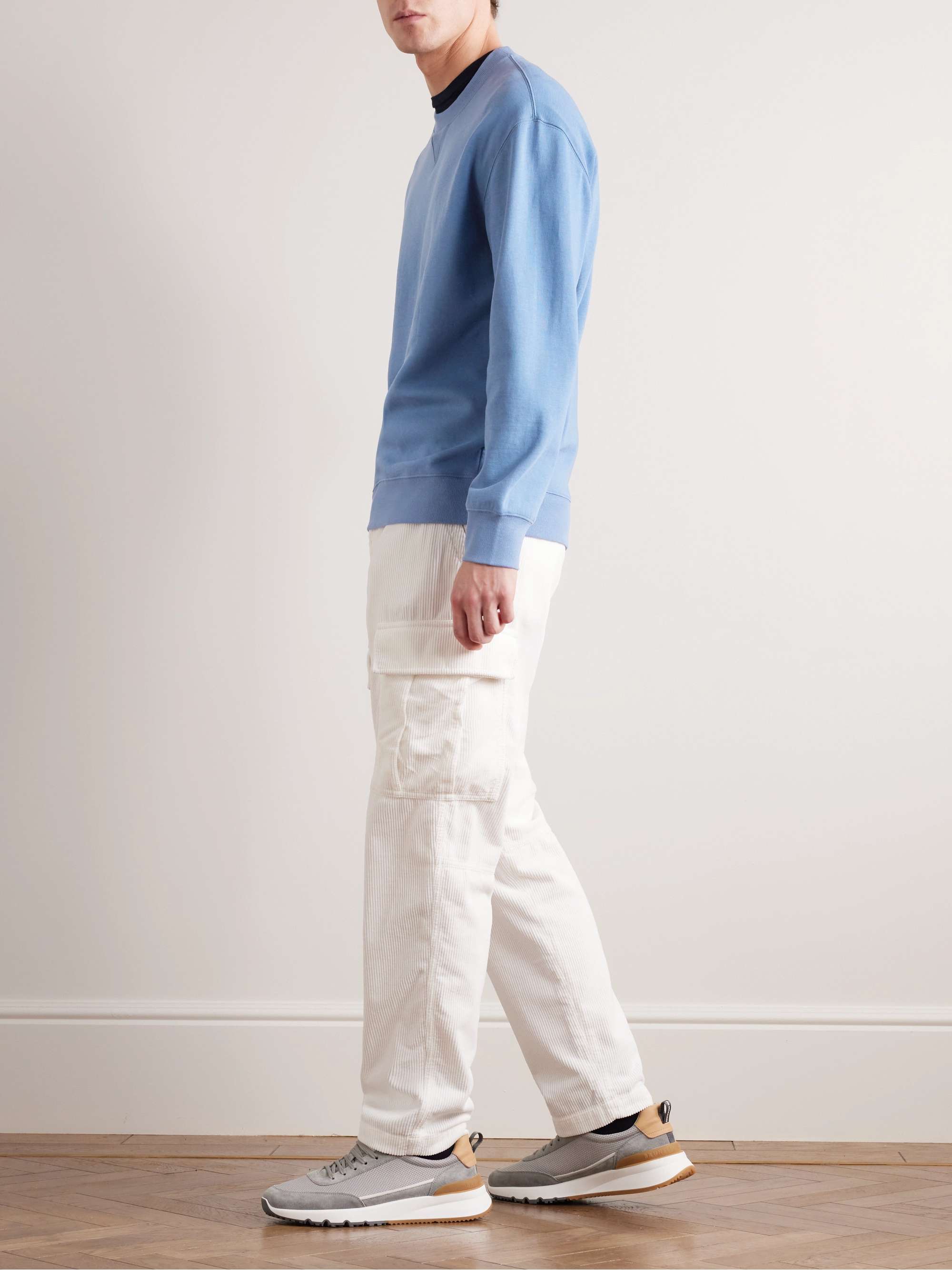 BRUNELLO CUCINELLI Cotton-Blend Jersey Sweatshirt
