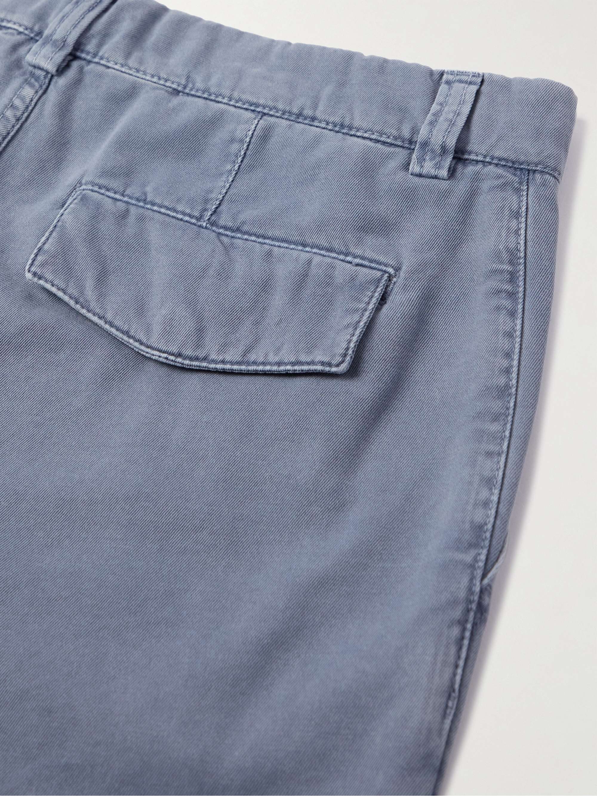 BRUNELLO CUCINELLI Straight-Leg Cotton-Twill Shorts