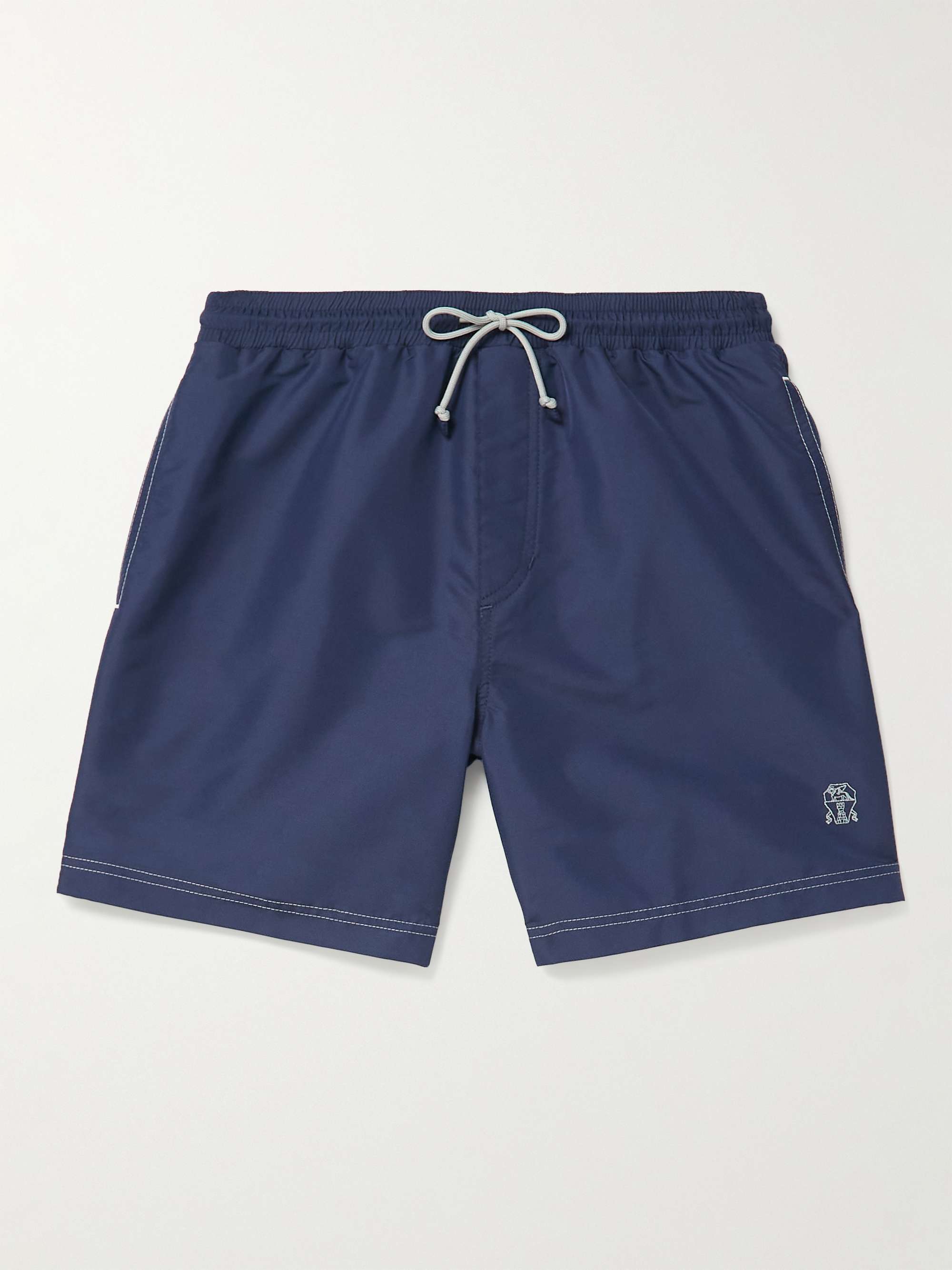 BRUNELLO CUCINELLI Straight-Leg Long-Length Swim Shorts