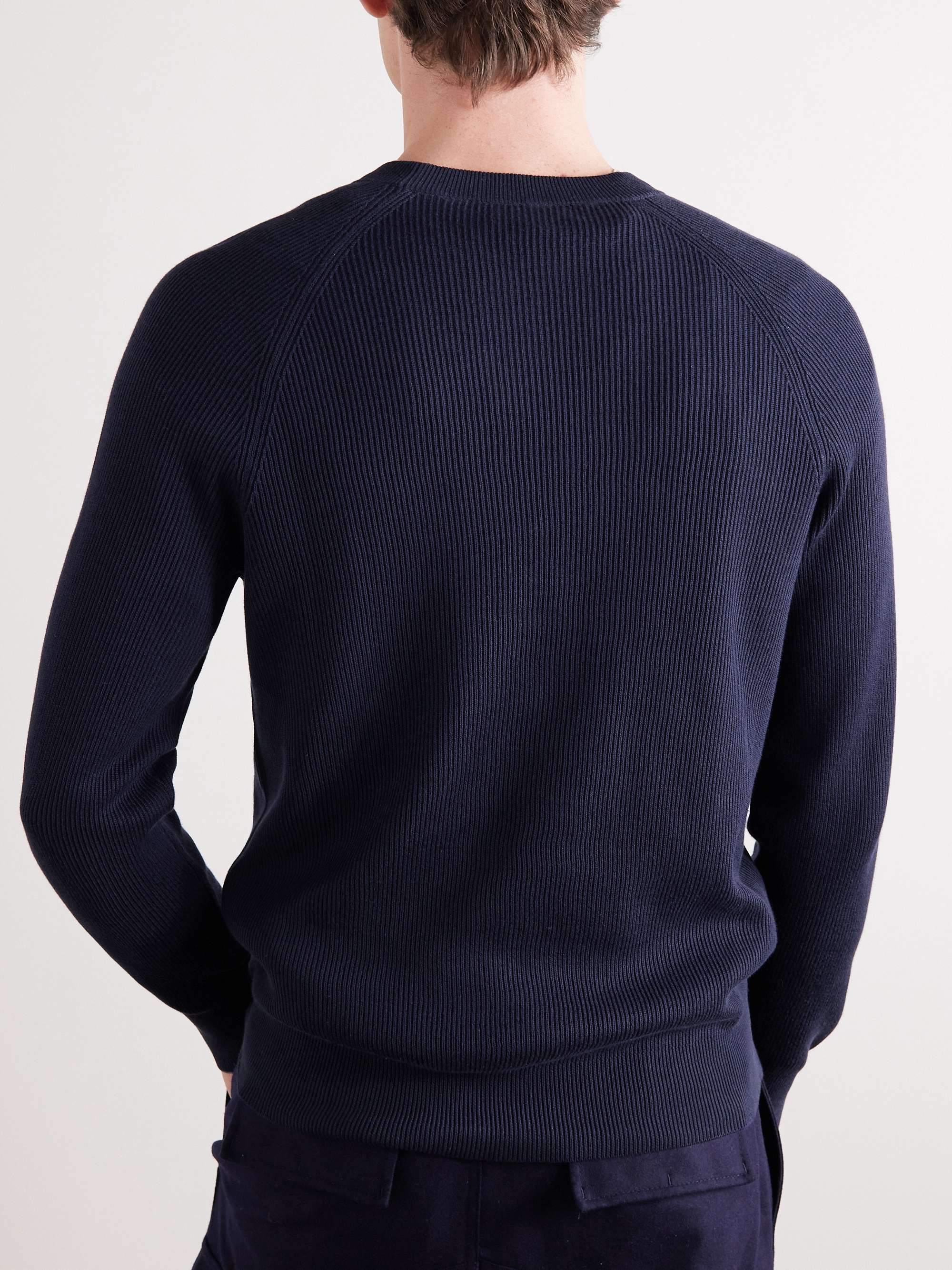 BRUNELLO CUCINELLI Ribbed Cotton Sweater