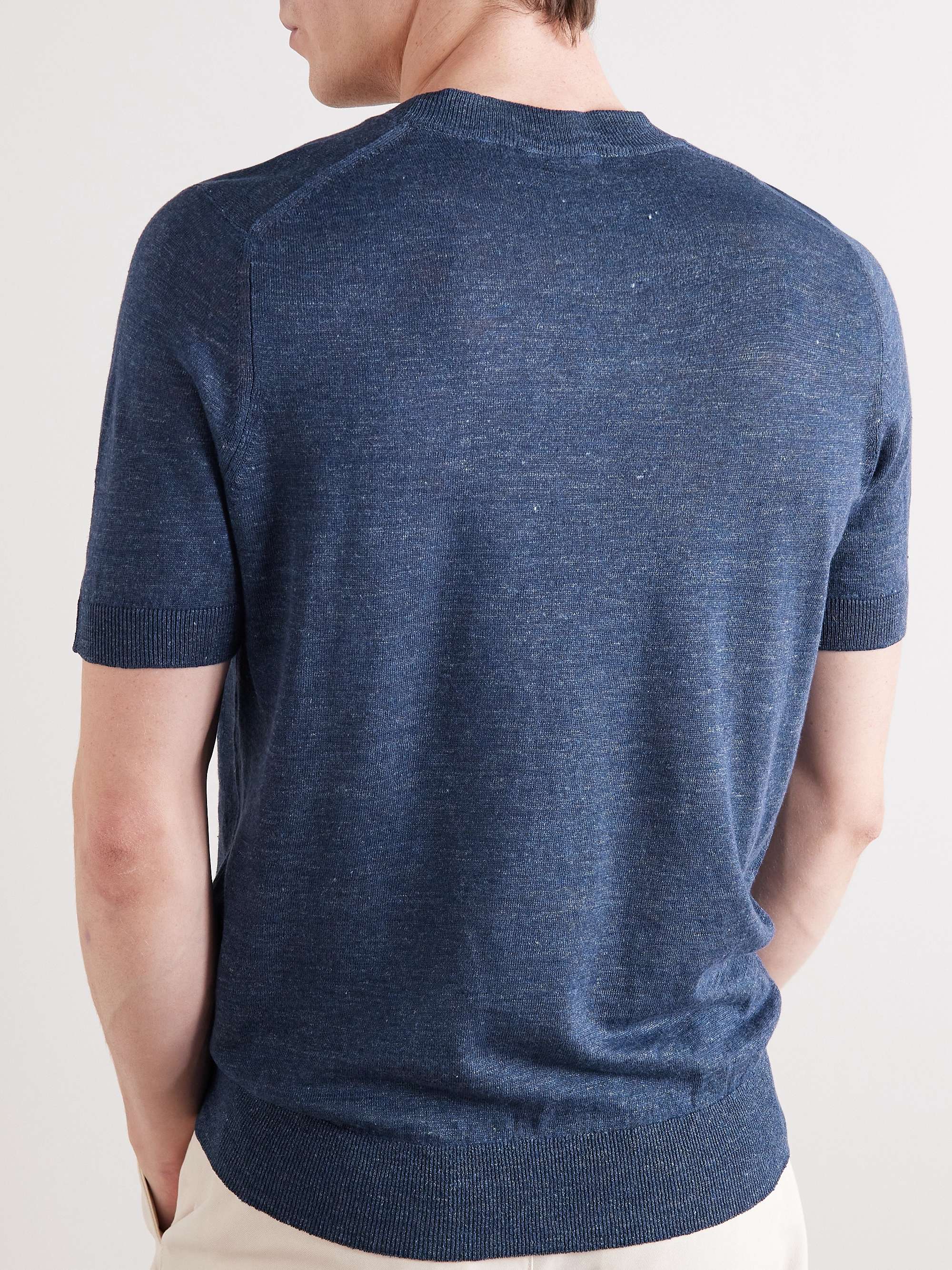 BRUNELLO CUCINELLI Linen and Cotton-Blend T-Shirt