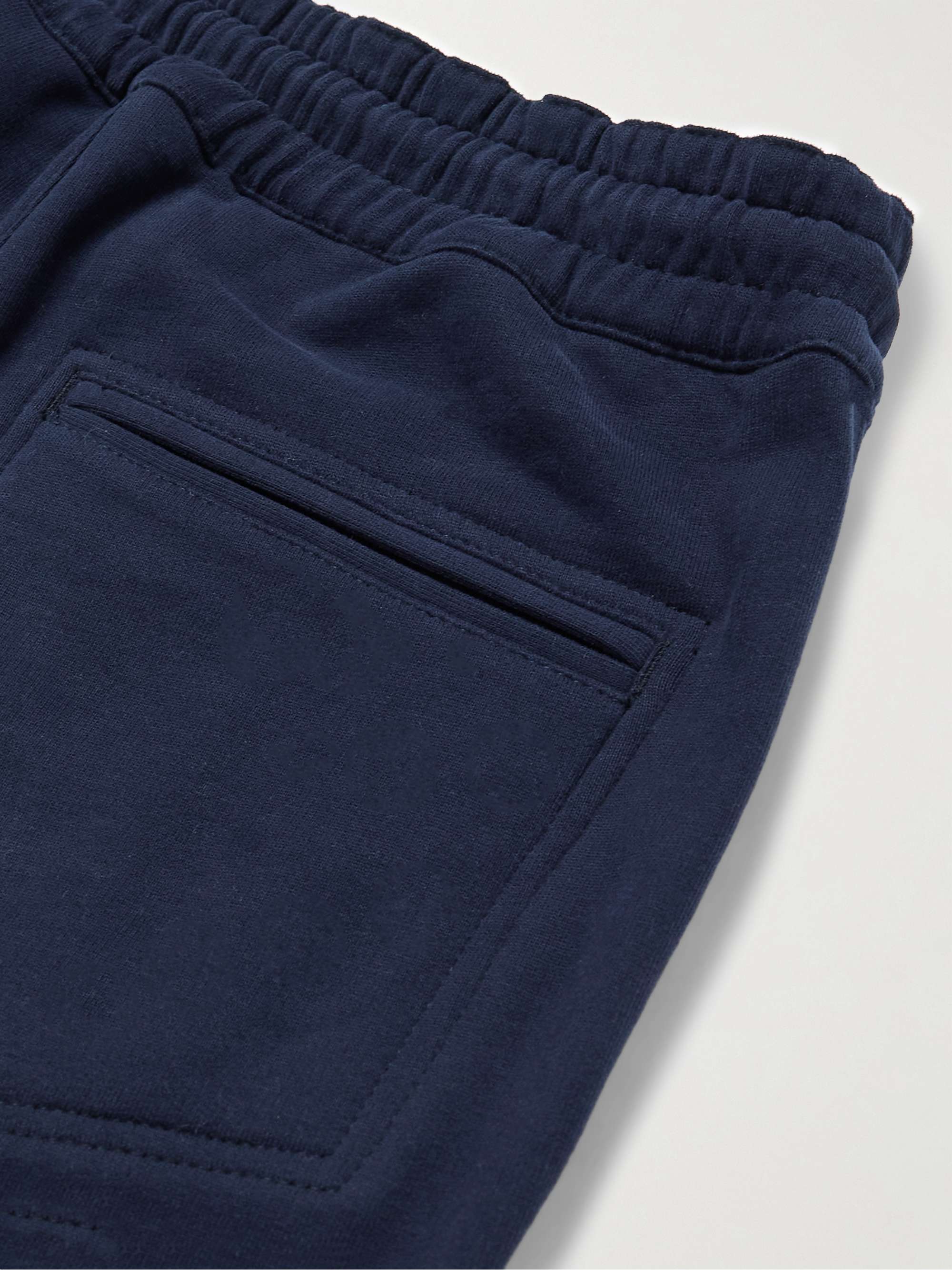 BRUNELLO CUCINELLI Straight-Leg Cotton-Jersey Drawstring Shorts