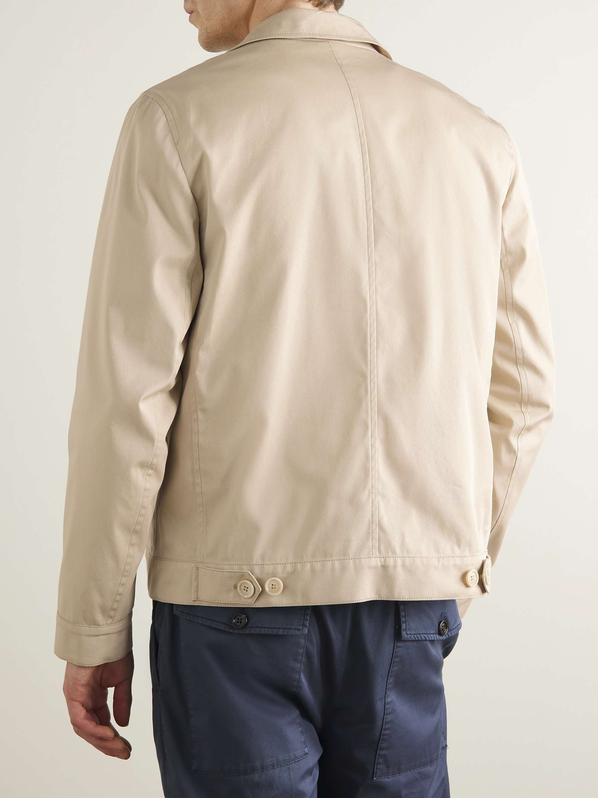 BRUNELLO CUCINELLI Cotton-Blend Gabardine Overshirt