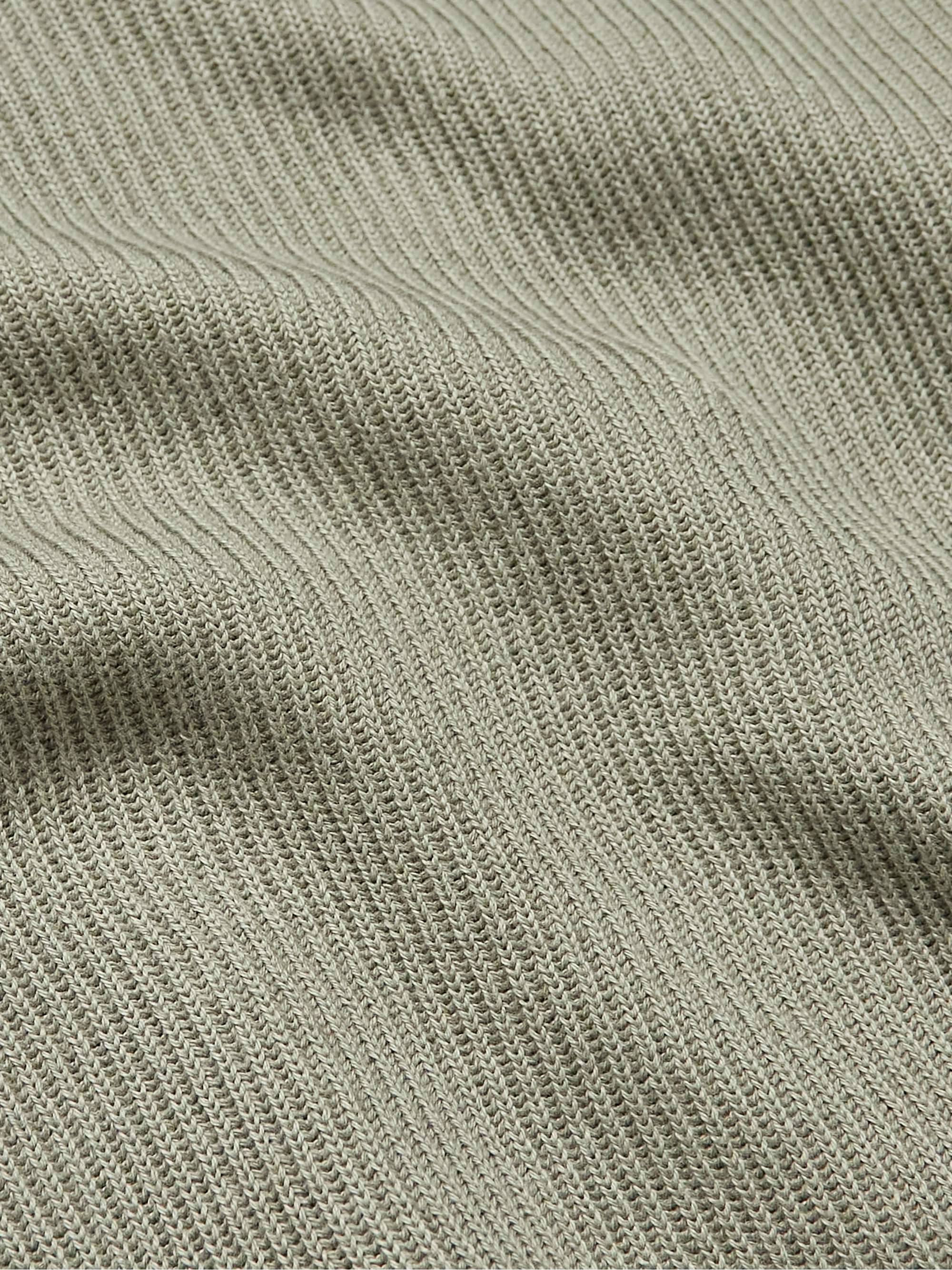 BRUNELLO CUCINELLI Ribbed Cotton Sweater