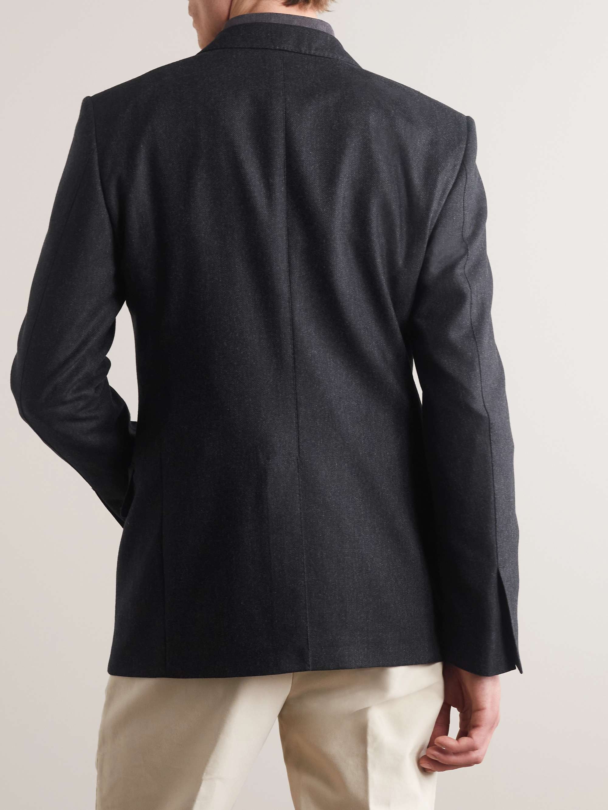 TOM FORD Shelton Slim-Fit Wool and Cashmere-Blend Twill Blazer