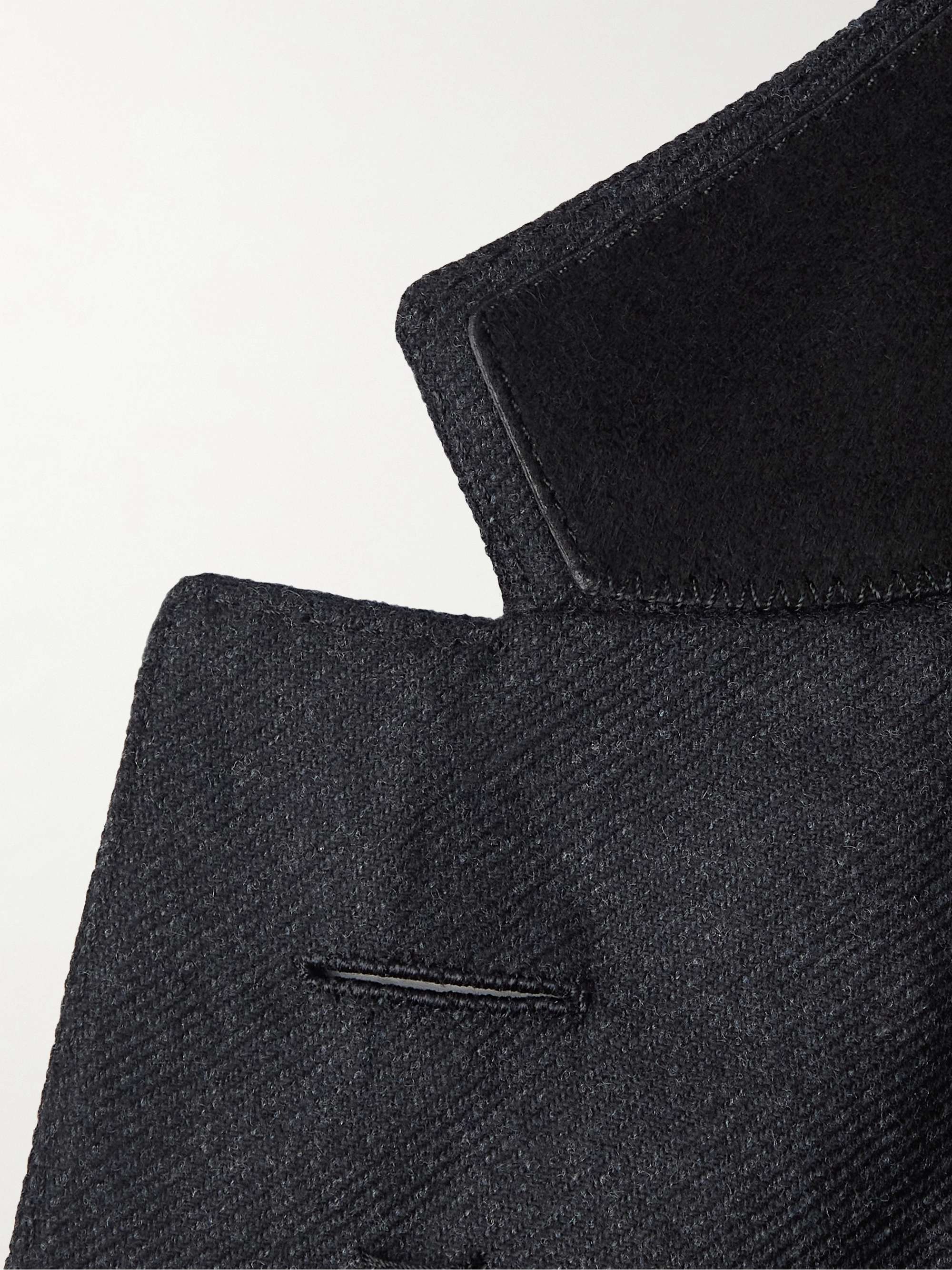 TOM FORD Shelton Slim-Fit Wool and Cashmere-Blend Twill Blazer