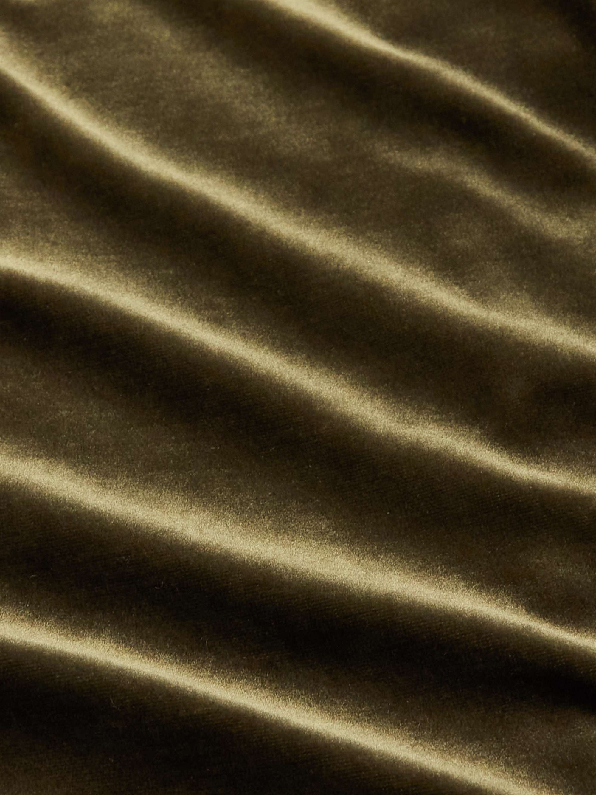 TOM FORD Velvet Zip-Up Hoodie