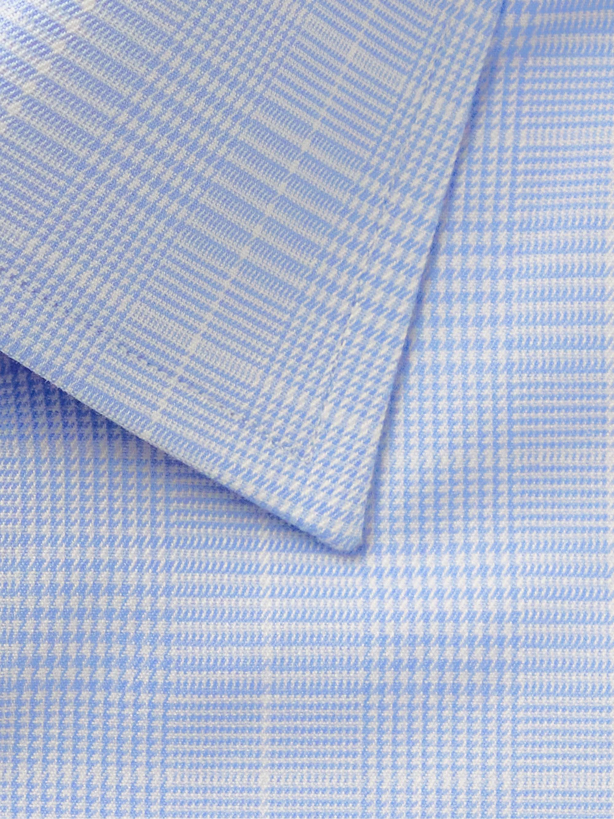 TOM FORD Prince Of Wales Checked Cotton-Poplin Shirt