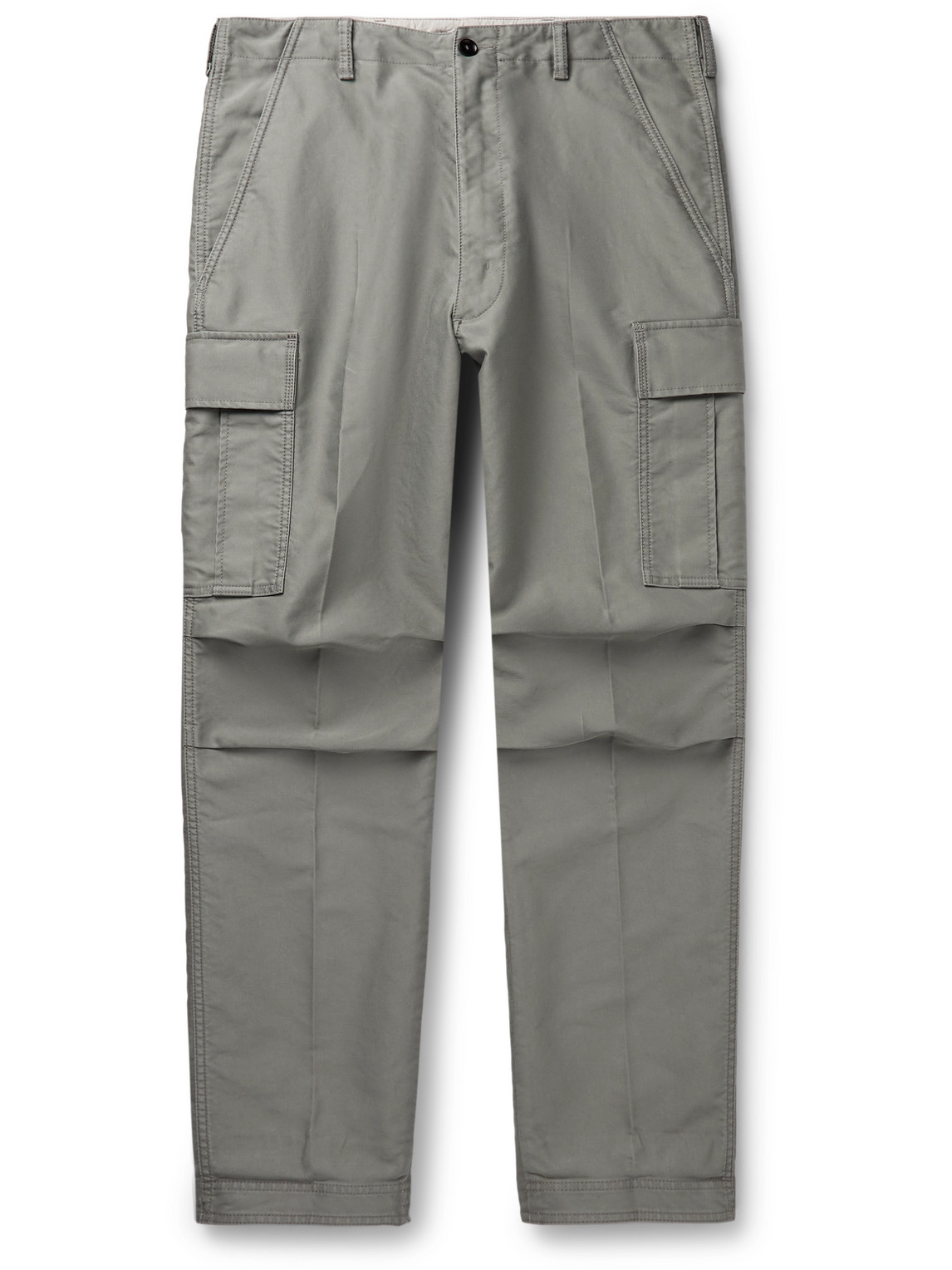 TOM FORD STRAIGHT-LEG COTTON CARGO TROUSERS